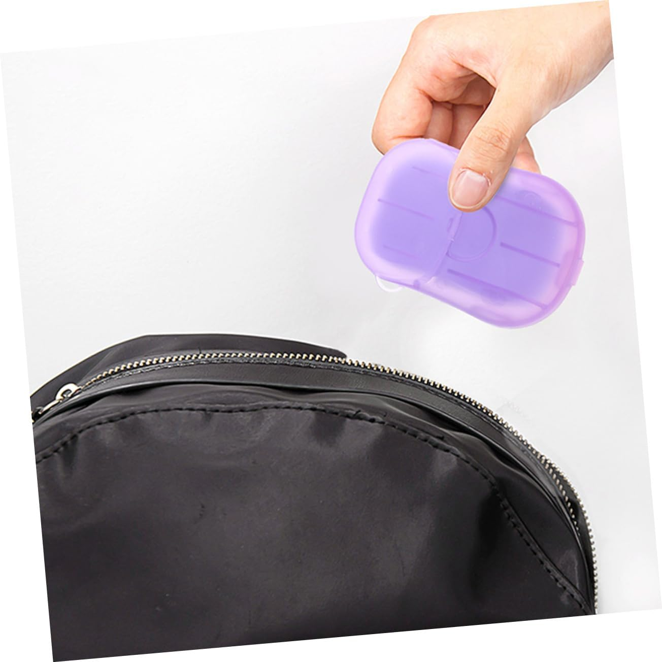 YARNOW Travel Soap Sheets Paper Hand Soap Sheets Slices for Travel Use Compact Portable Hand Wash image number 1