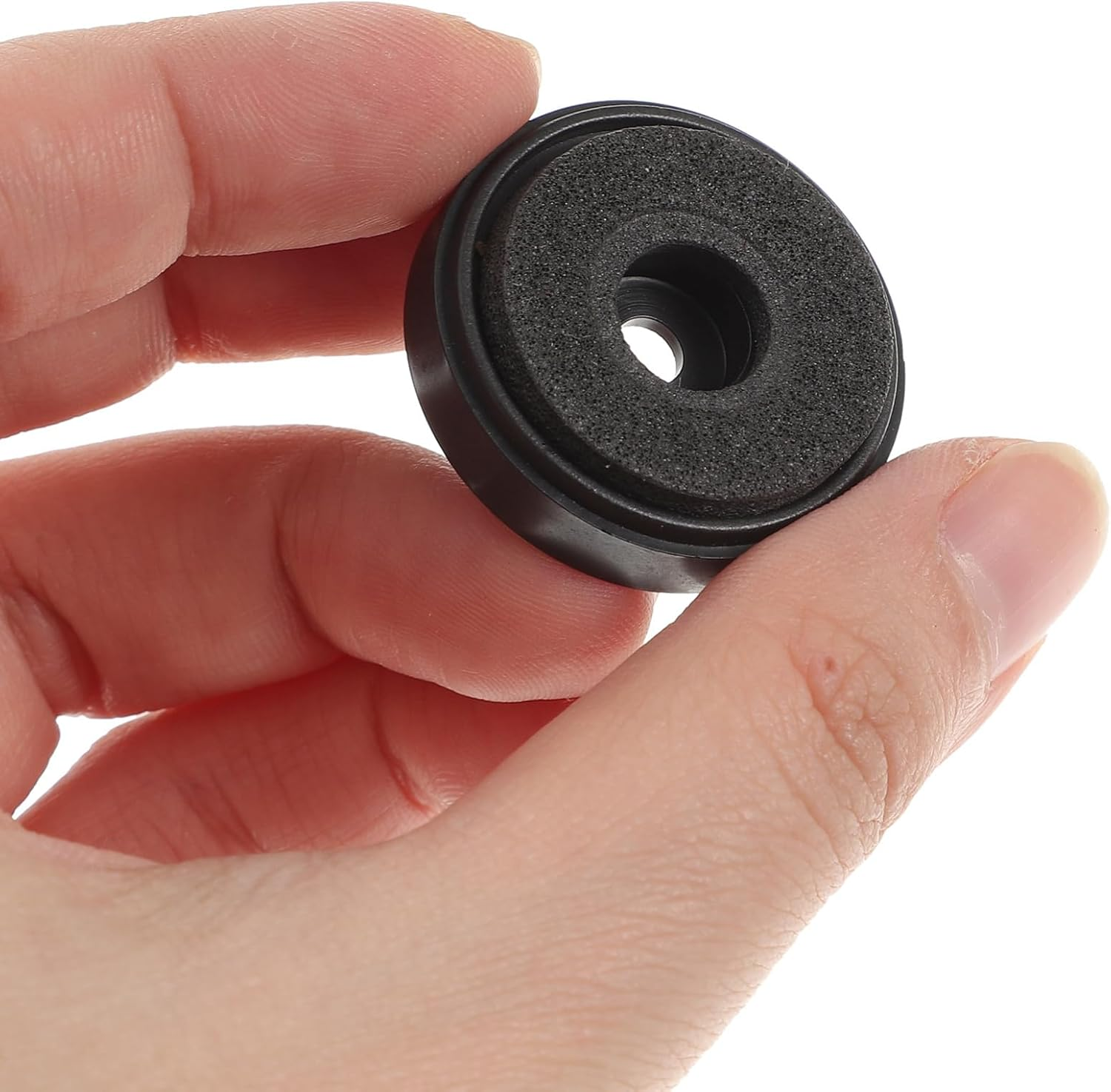 HOMOCONO 10Pcs Speaker Isolation Pads and Feet Set, 30X8Mm Shockproof Sponge Feet for Subwoofer and Turntable, Anti-Vibration Audio Stand Accessories for Hifi Home Theater Equipment