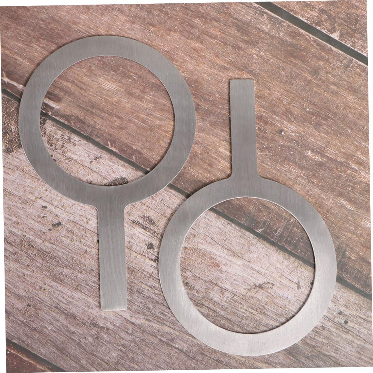 EPIGEIST 4Pcs Stainless Steel Baking Cup Rings Milk Tea Cup Rim Gaskets Smooth Anti-Scald Design for Dessert Shops Cafes and Milk Tea Lovers with Inner image number 5