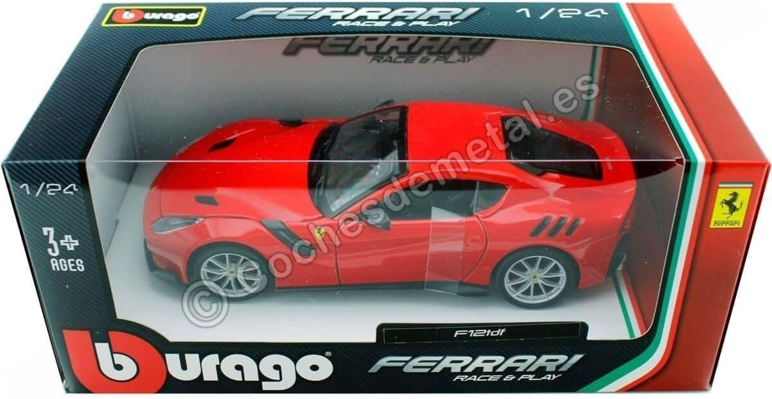 Bburago 15626021-1:24 Ferrari F12Tdf Assorted Colors image number 3