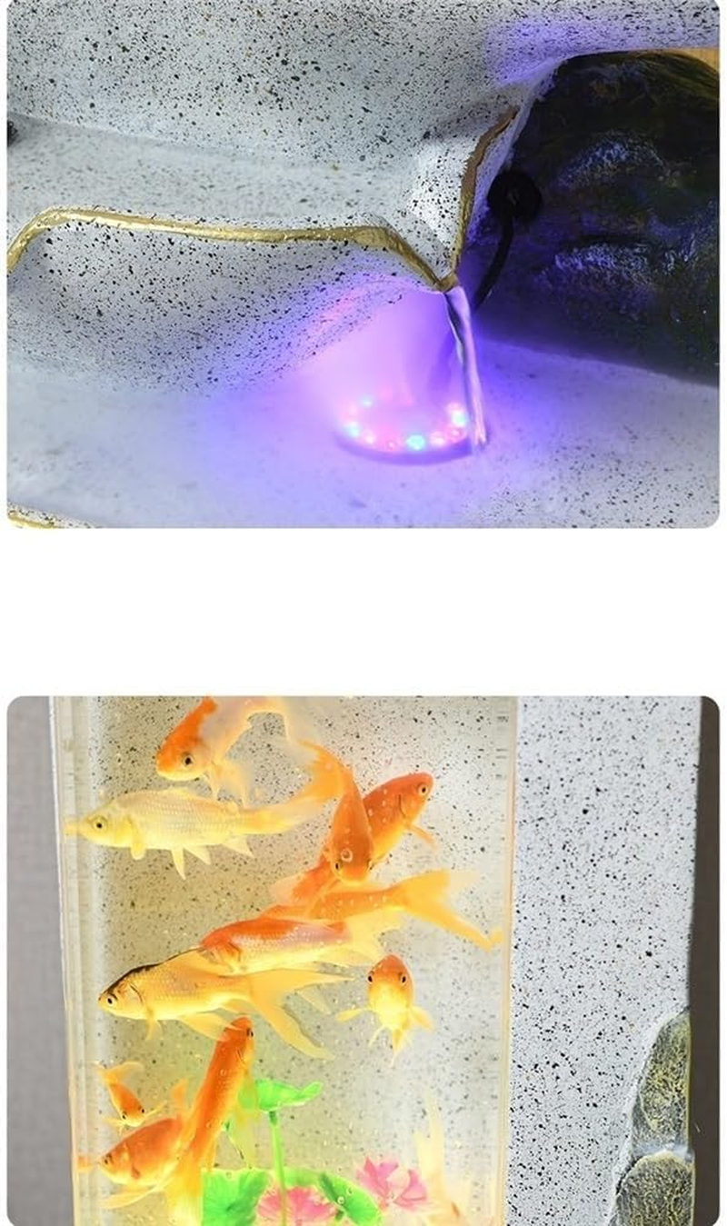 Outdoor Fountain Modern Luxury Rockery, Circulating Water Fish Tank Attracting Wealth, Feng Shui Fountain, Living Room Entrance Decoration image number 2