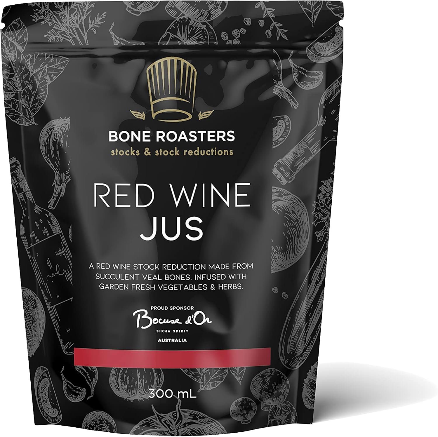 Bone Roasters Red Wine Jus 25 300 Ml