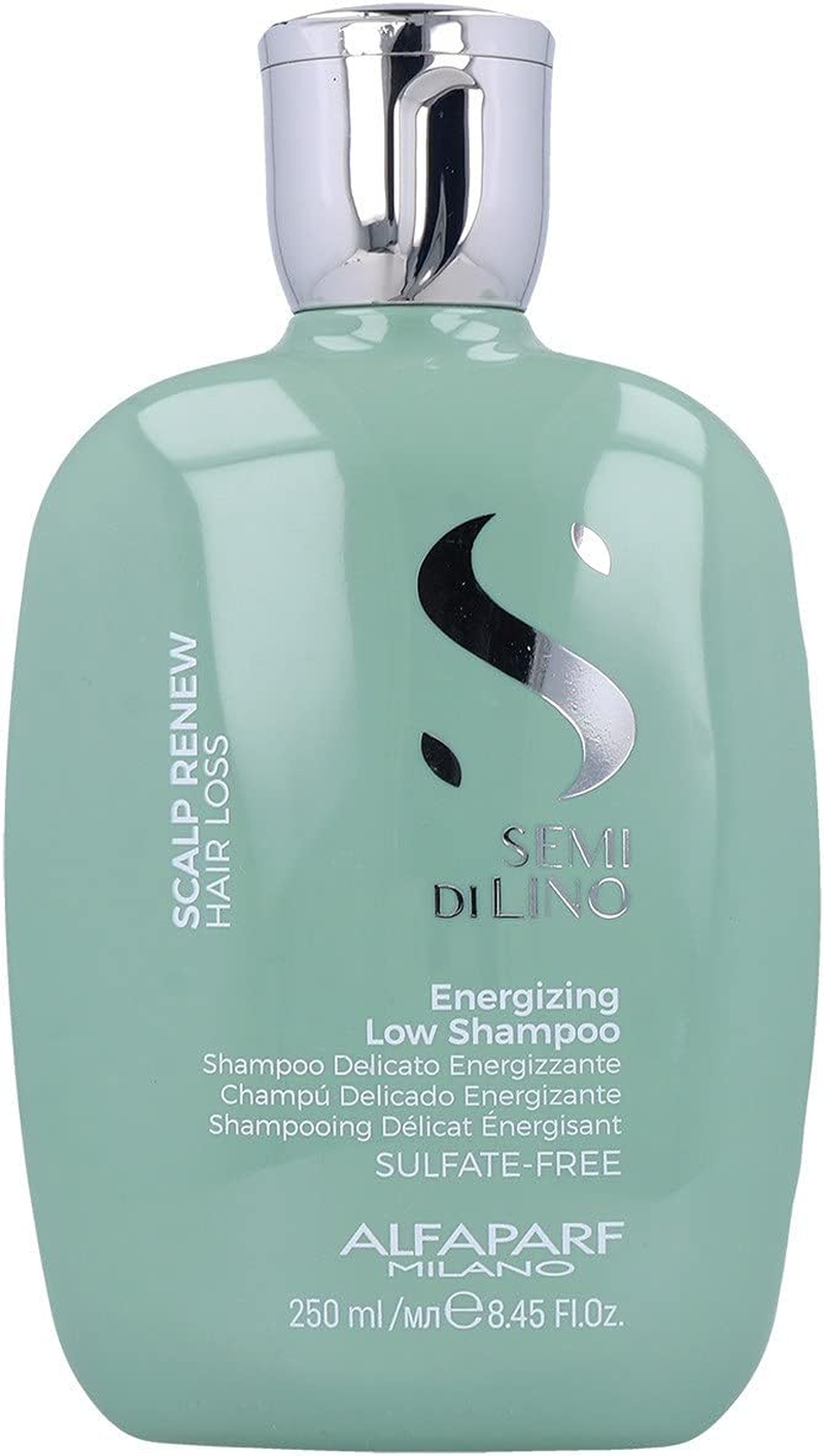 Alfaparf Milano Semi Di Lino Scalp Renew Energizing Low Shampoo, 1 L,8022297095844 image number 1