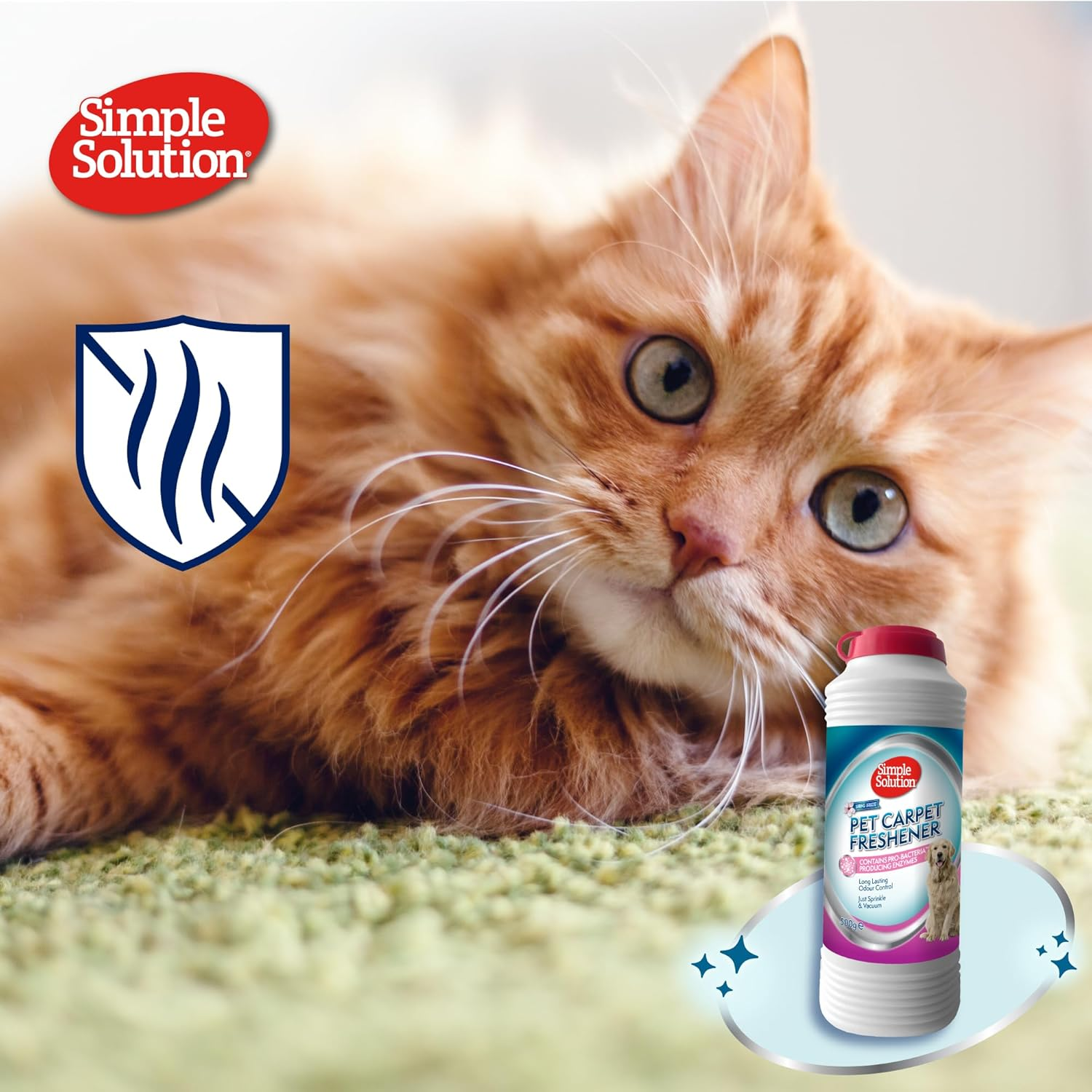 Simple Solution Pet Carpet Freshener with Enzymatic Cleaning Granules image number 1