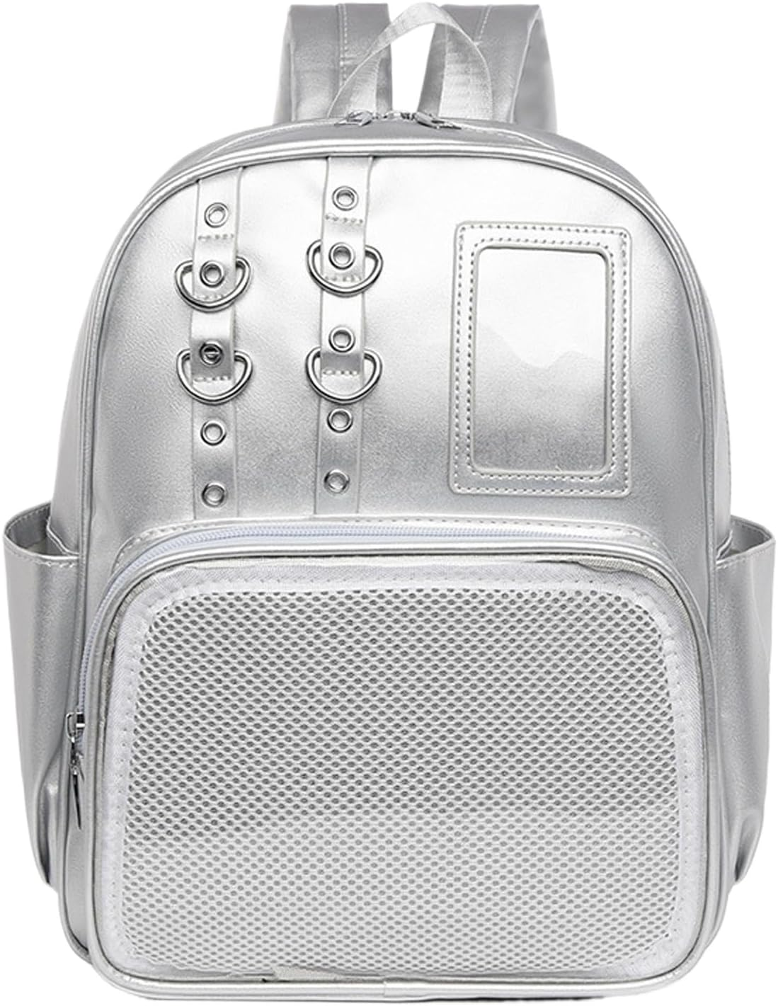 PU Bag,Organizer Purse with Pin Board - Badge Display Purse | for Work Fitness Everyday Sports Travel Luggage Hiking Comic Con Outdoors