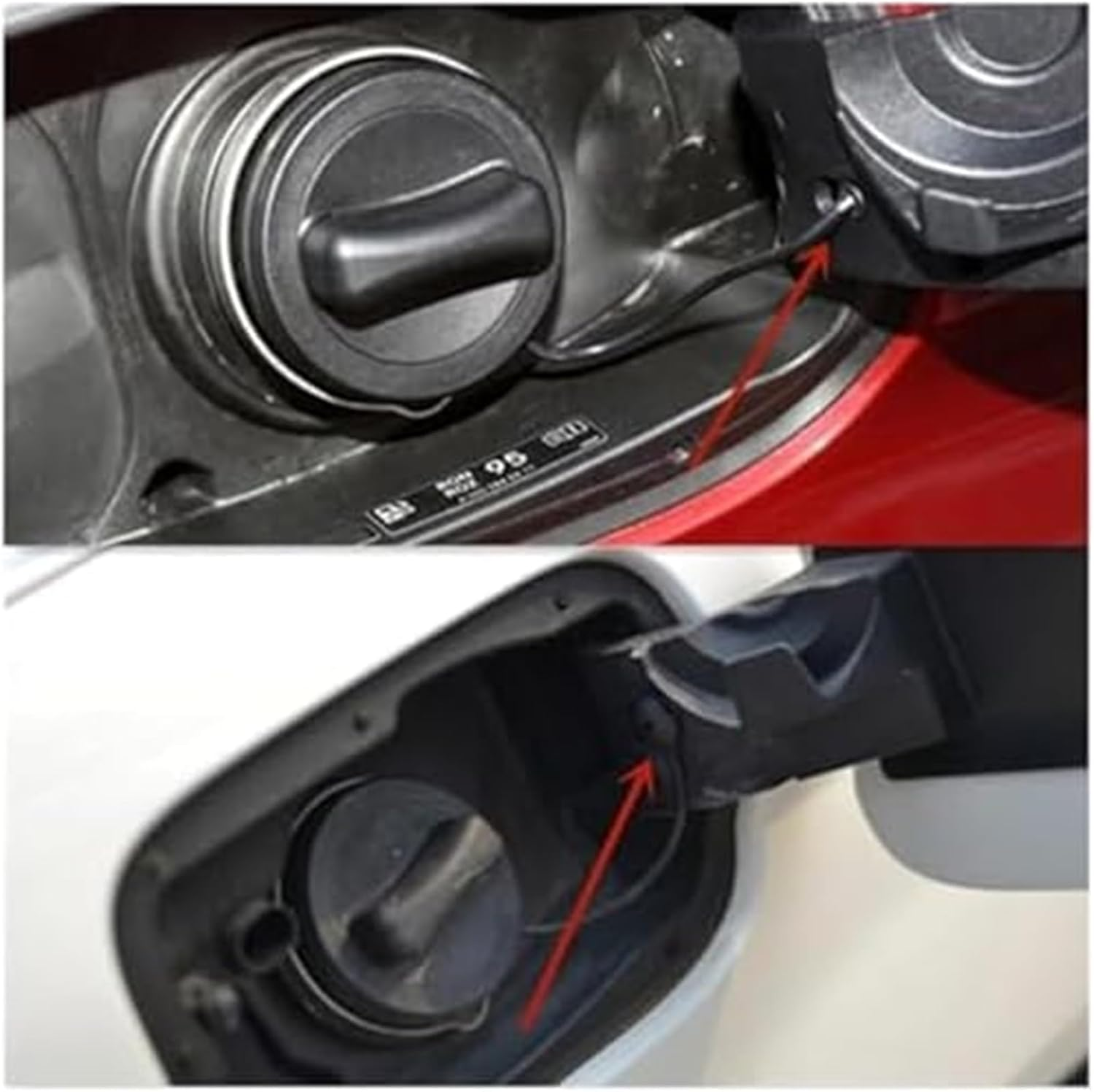 For Mercedes-Benz, for C E a S Class W212 W211 W204 W205 W203 W213 Glk SLK, Oil Petrol Car Fuel Tank Cap Cover Line Cable Wire Rope Car Fuel Cap Tether Fuel Tank Cover Cable Cap Rope