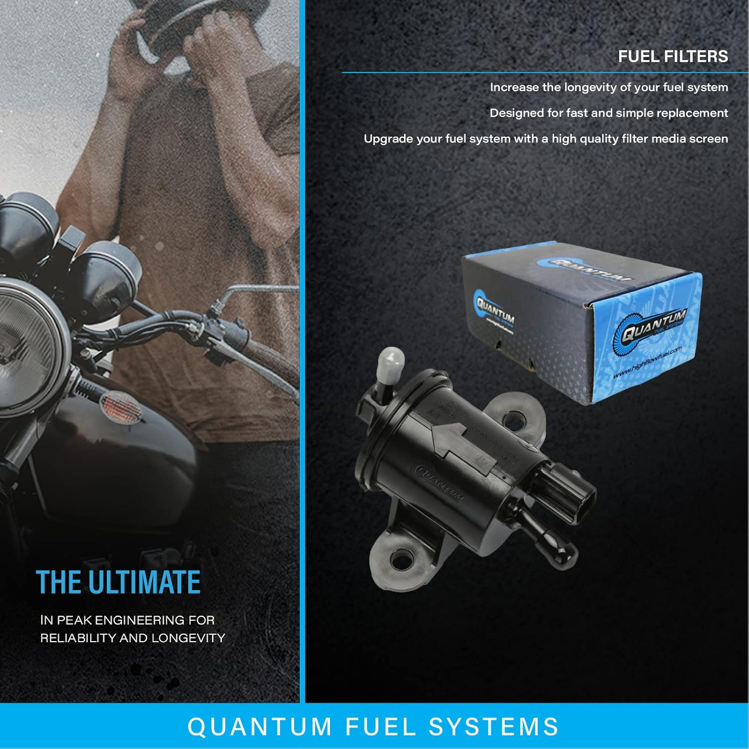 HFP-189 Fuel Pump Replacement, Automotive Replacement Parts for Honda Metropolitan Chf50/Chf50A/Chf50S/Metropolitan II CHF50P/CHF50PA/SP CHF50PS (2002-2009) Replaces 16710-GET-013 image number 1