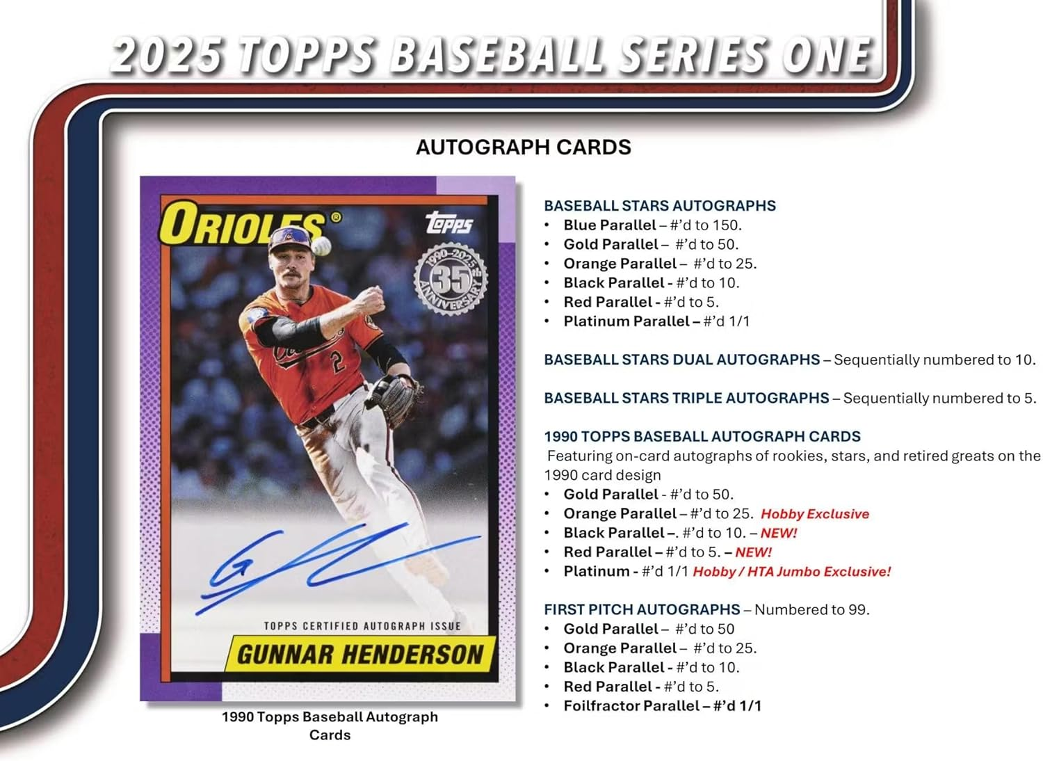 2025 Topps Series 1 Baseball Trading Card MLB Hobby 20 Pack Box (1 Autograph or Relic) image number 1