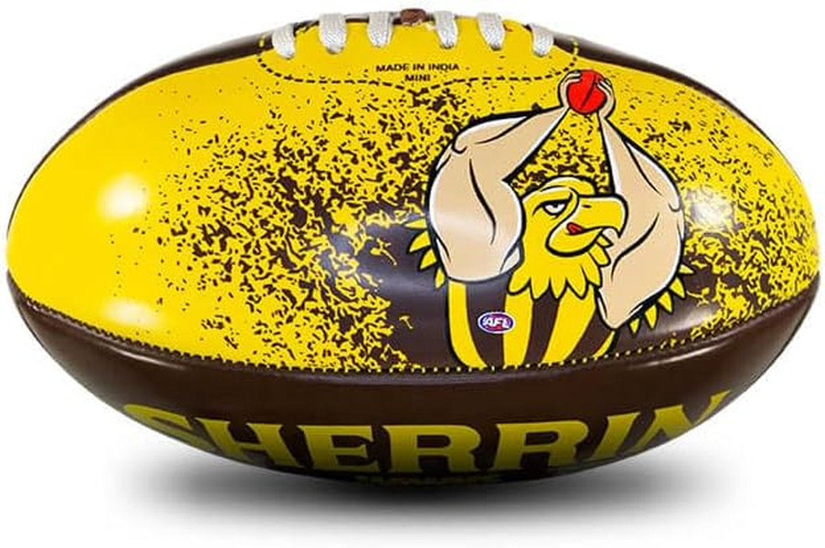 Sherrin Hawthorn Hawks AFL Team Softie Football, Size 20Cm image number 4
