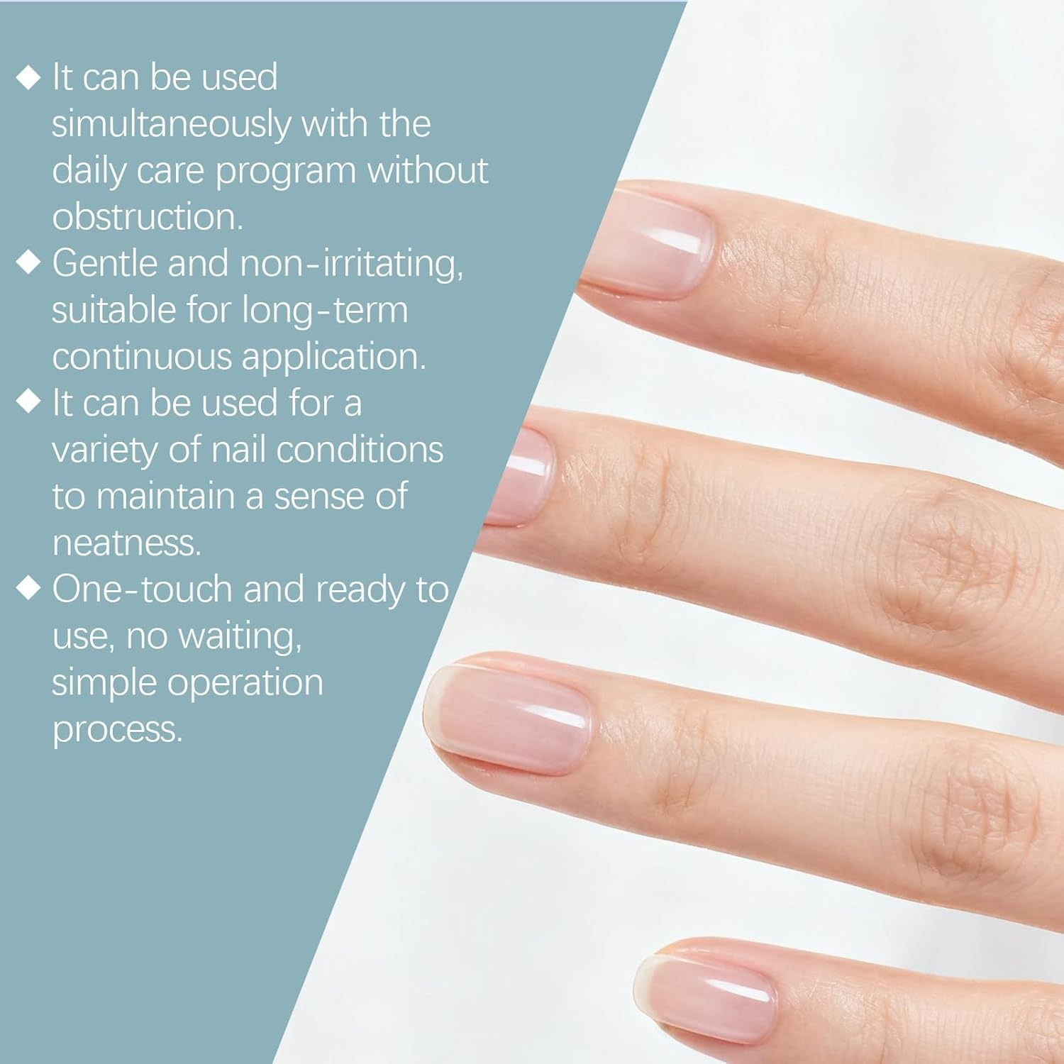 3 Days Nail Care Oil, Nail Strengthener & Hydrator Hydrates for Dry Brittle Nails, Cuticle Oil for Nails Growth for Damaged,Discolored, or Weak Toenails & Fingernails, Lightweight, Gentle (1PCS) image number 3