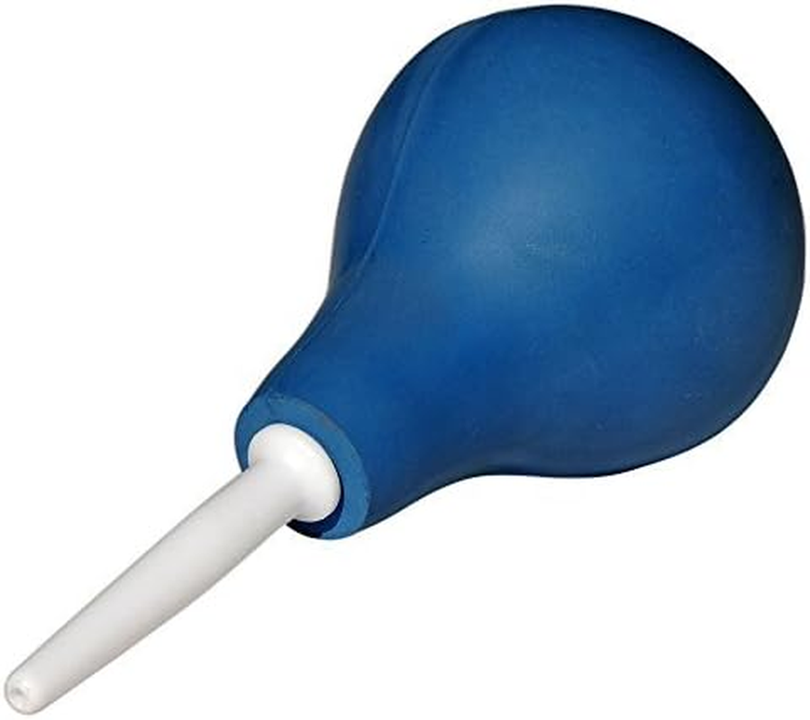 Healthgoodsau - Rectal Enema Syringe for Infants | Douche for Relieving Constipation | Enema Bulb Syringe Blue for Colon Cleansing image number 1