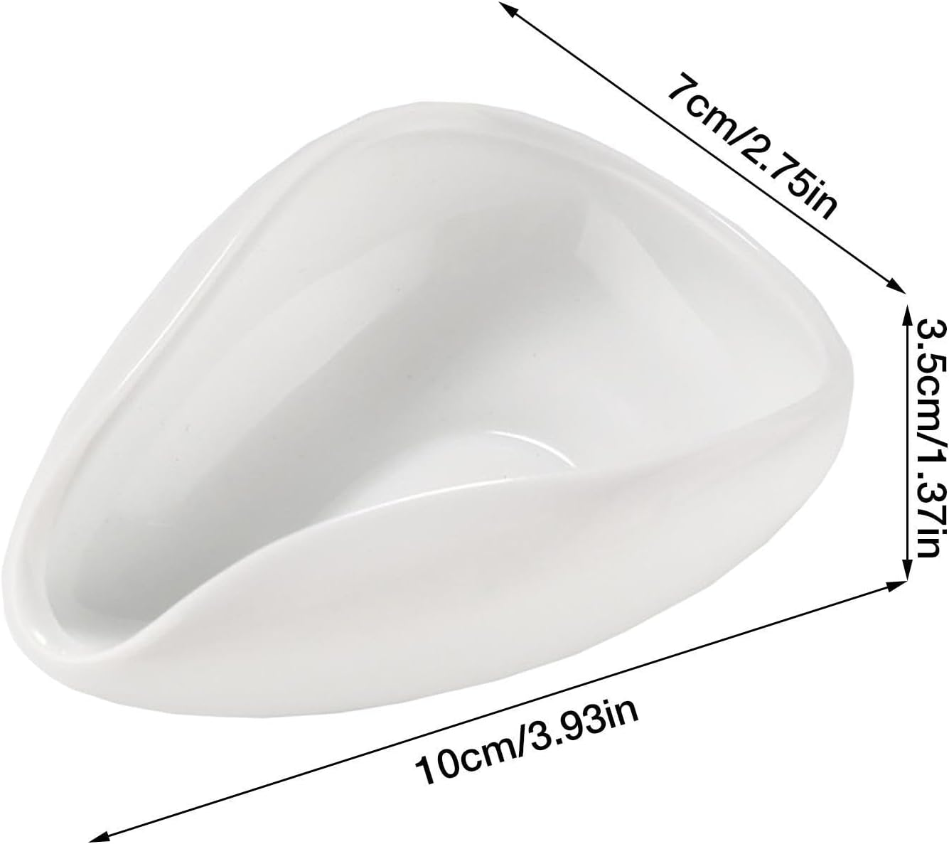 Coffee Dosing Cup - Porcelain Cha He Tea Vessel | Single Measuring Tray Kit | Compact Durable Workmanship Tea Dosing Tray Coffee Bar Accessories for Espresso or Tea Lovers Tea Dosing Tray image number 2