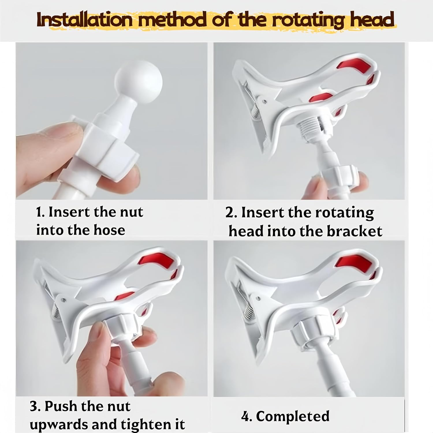 RJDJDLXM Hose Lifter and Hose Support, Hose Holder Hanger to Prevent Hoses Leakage & Tangling, Flexible to Fit in Any Room, Adjustable and Robust,Multi-Functional Hose Bracket/Mobile Phone Stand image number 6