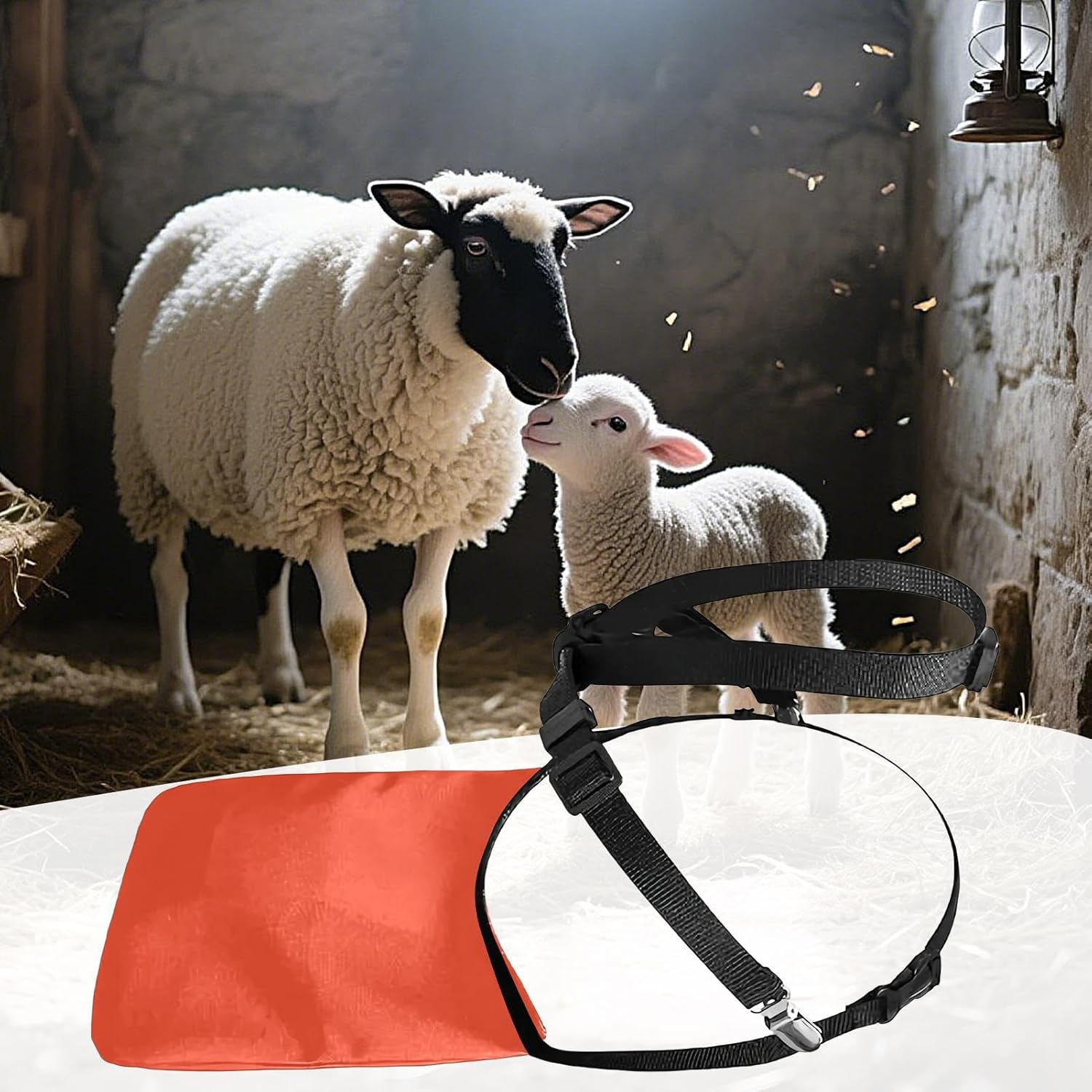 Goat anti Mating Apron - anti Breeding Sheep Animal Skirt for Goats,Livestock Clothing Bellyband for Livestock Keepers Homesteaders Farm Owners Breeders