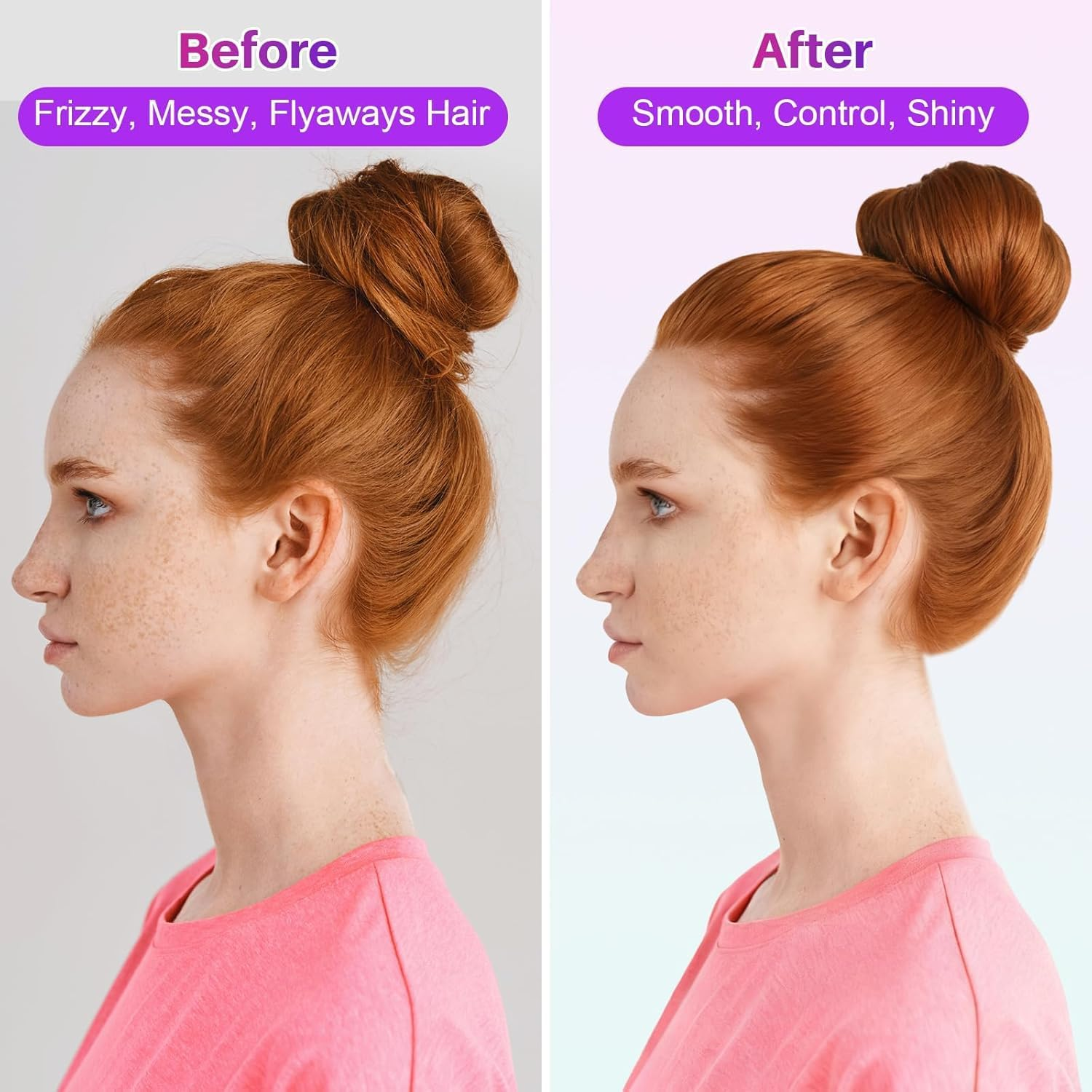 Start Makers Hair Wax Stick, Slick Back Hair Brush Kit, Hair Styling Stick for Flyaways, Edge Control Lasting Hold, Slick Back Brush for Smooth Edge, Tame Frizz Comb Style, Styling Set for Women Girls (11 Pcs)