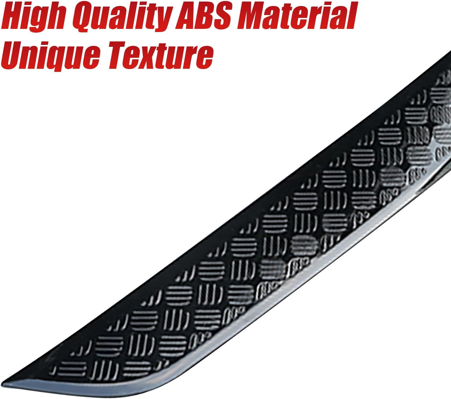 Rear Bumper ABS Black Body Anti-Scratch Protection Cover Trim Kit Compatible with 2020-2025 Land Rover Defender 110 130 Decoration Armor Sticker Trim Exterior Accessories image number 1