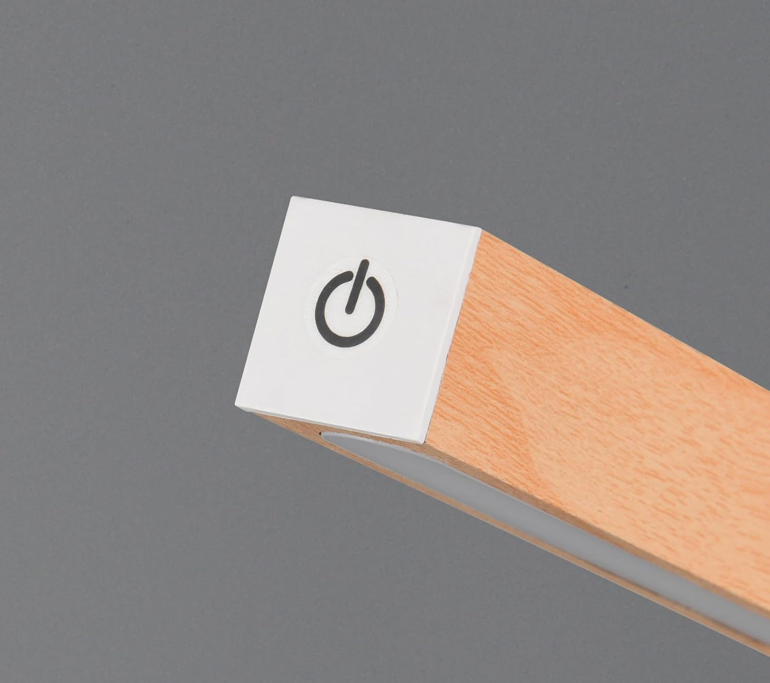 Reality Leuchten Skip R55951135 LED Table Lamp Metal/Mdf Wood Imitation with 2 Watt LED Sensor Dimmer Magnetic Holder image number 6