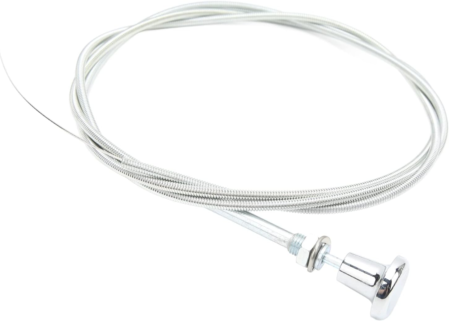 6Ft/183Cm Choke Cable Universal Carburetor Choke Control Cable Replacement for Mopar 4 6 8 Cylinder Engines image number 4