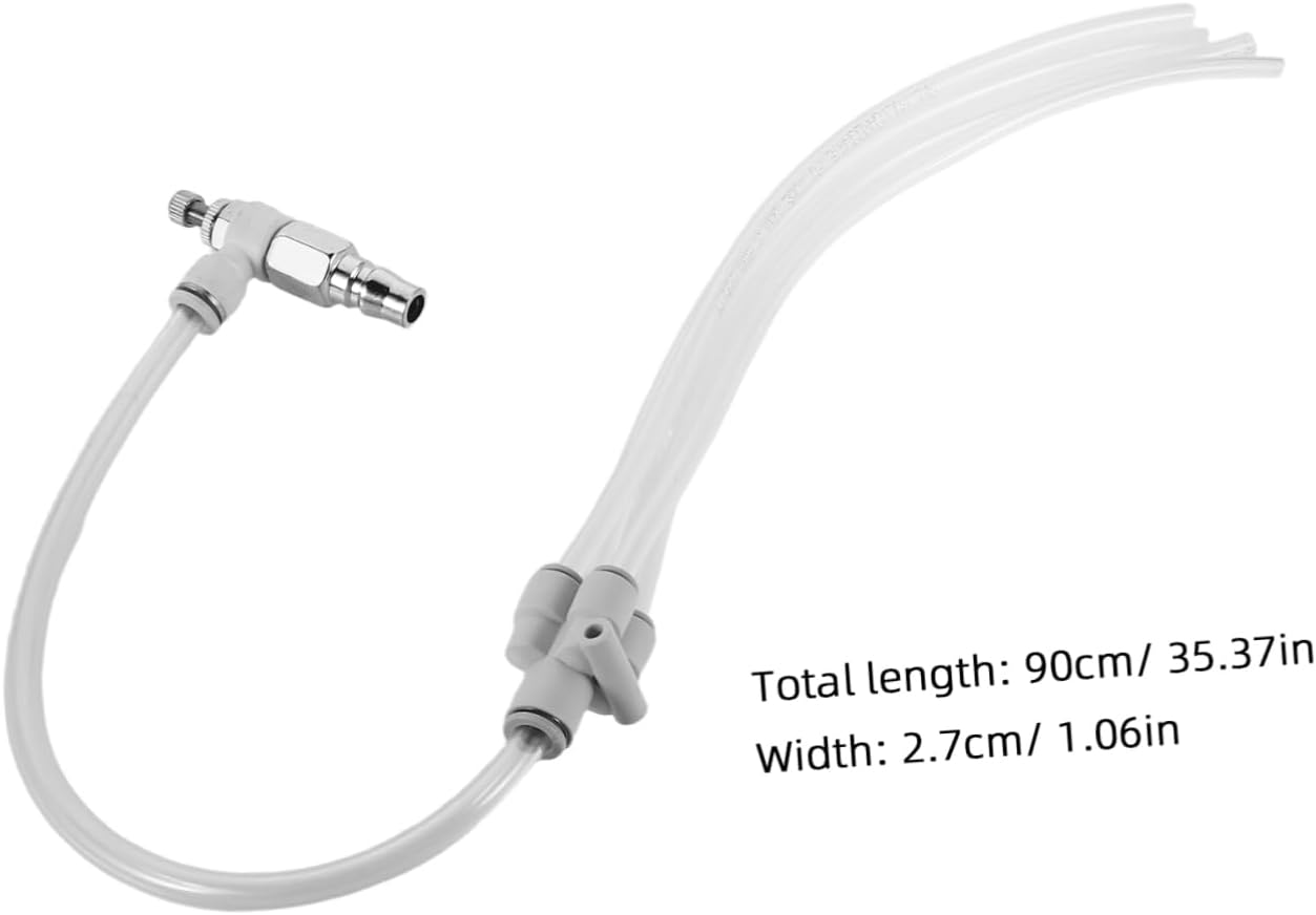 1Set Mini Pneumatic Tool Efficient Engine Carbon Deposit Remover for Automotive Maintenance Lightweight Design Materials Versatile Use image number 4