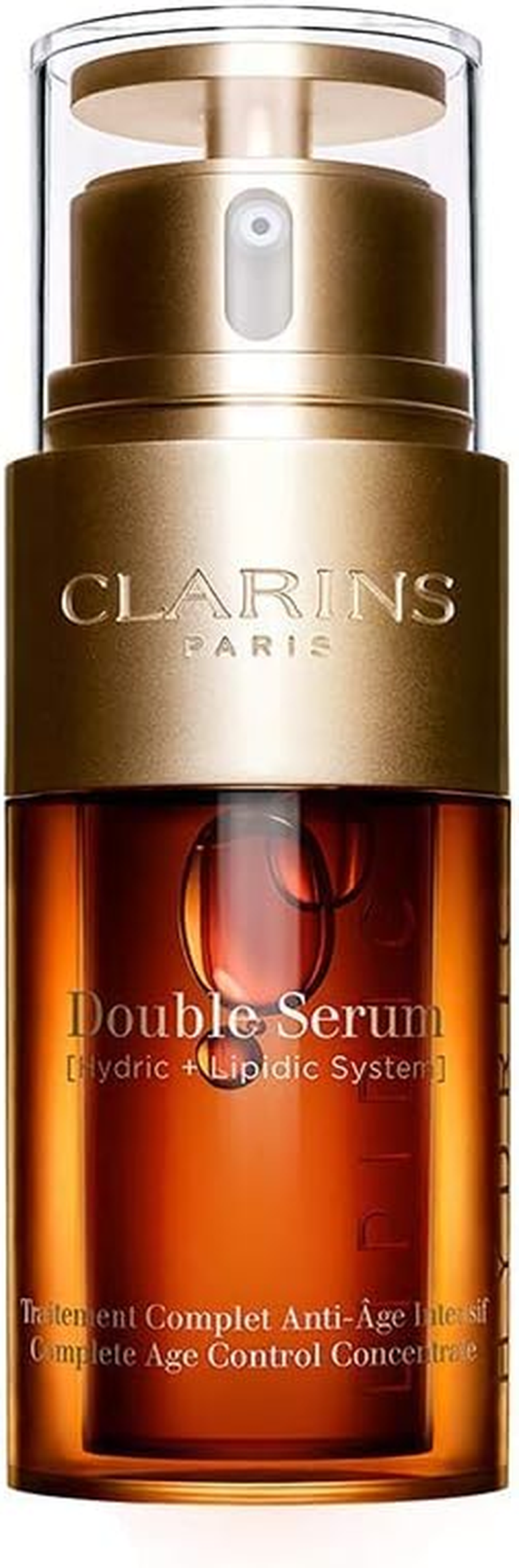Clarins Double Serum (Hydric + Lipidic System) Complete Age Control Concentrate 30Ml/1Oz image number 2