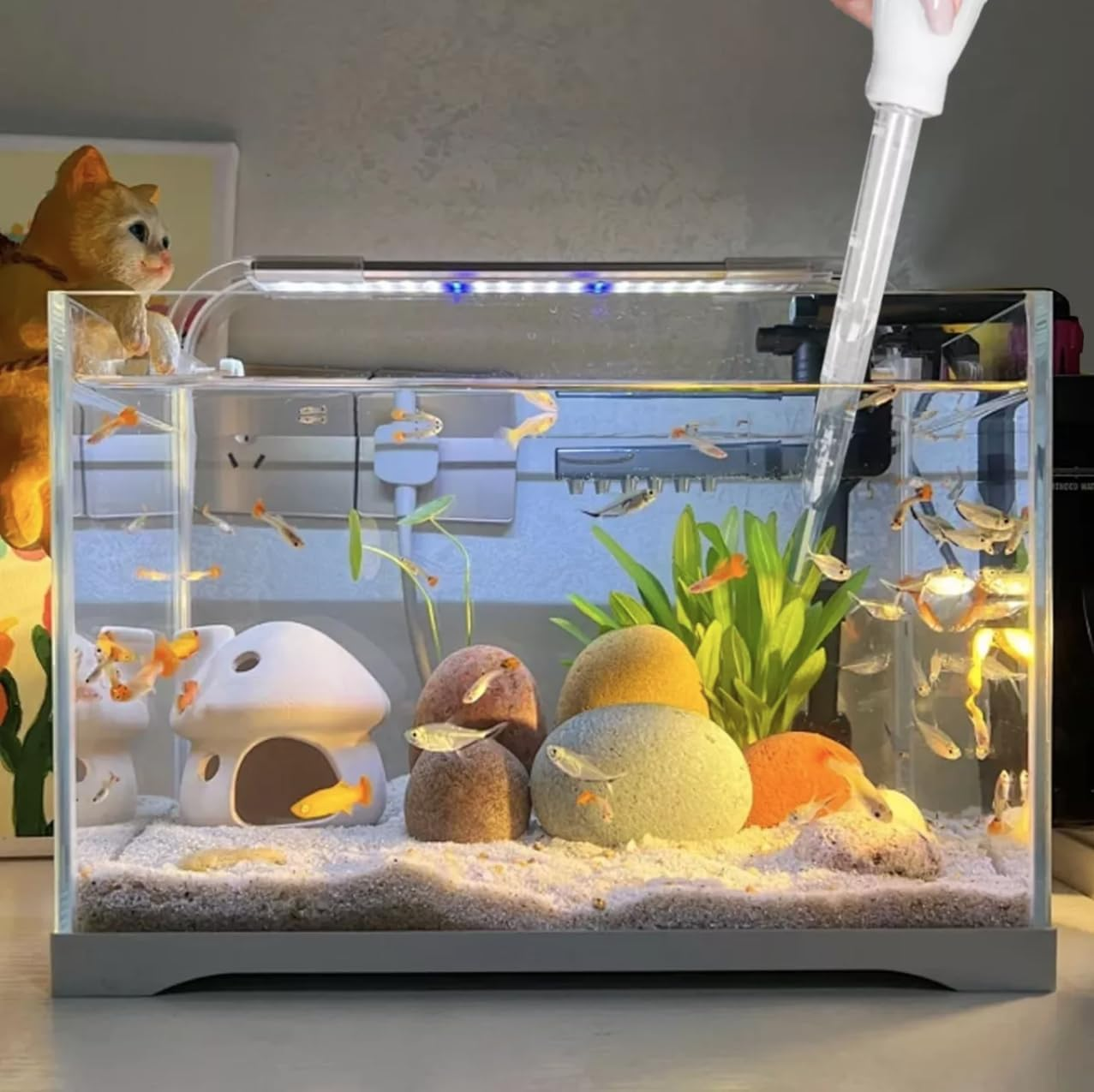 Flower Pot Tray Water Extractor, Multifunctional Plant Saucer Water Remover, Planter Tray Water Suck Tool for Succulent Tray, Fish Tank Aquarium Saucer Water Remover (30Ml) image number 1