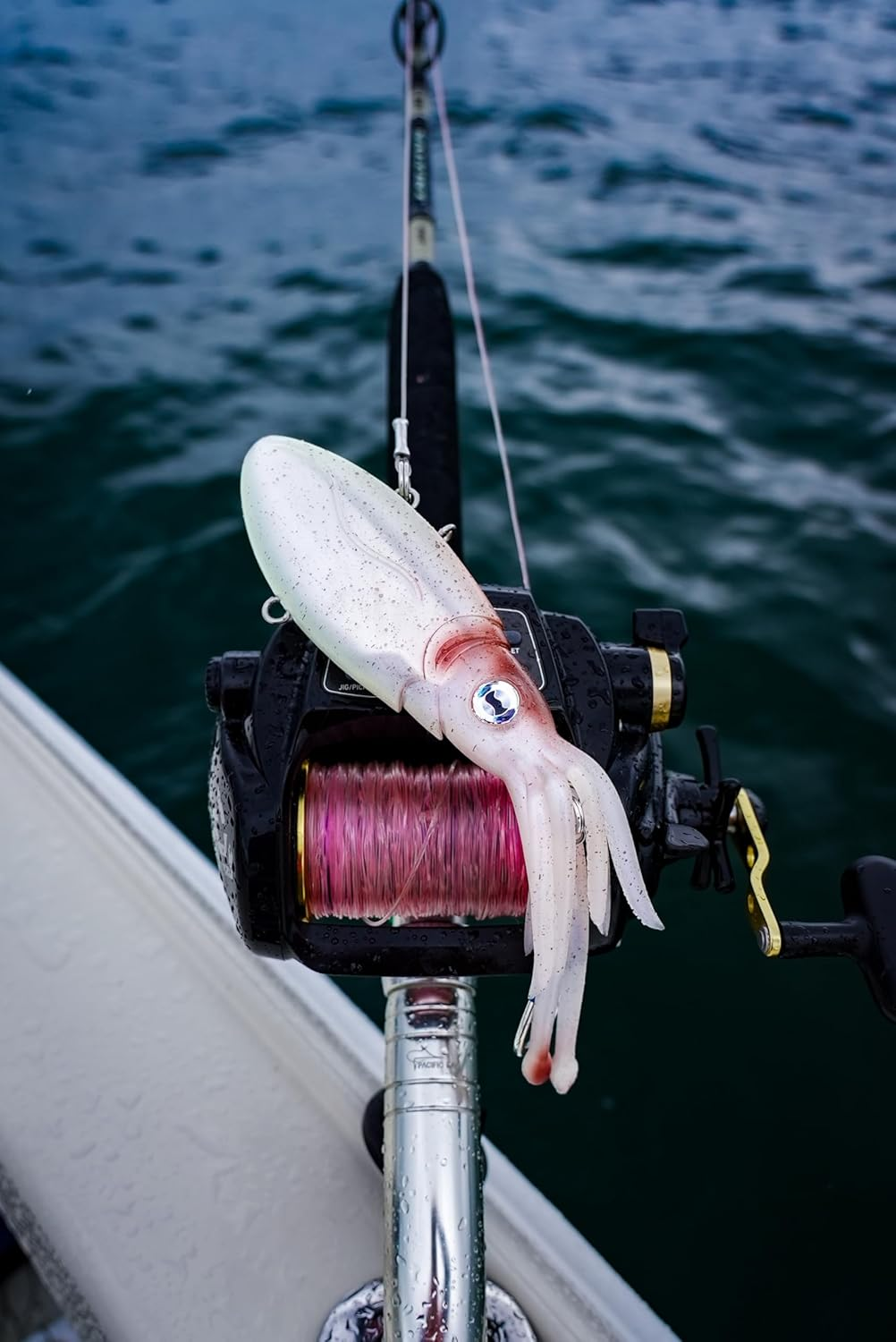 Nomad Design Squidtrex 220 Vibe 220Mm - 600G Lures - Soft Offshore Soft Vibe BSPKL - Brown Speckle 220Mm - 600G