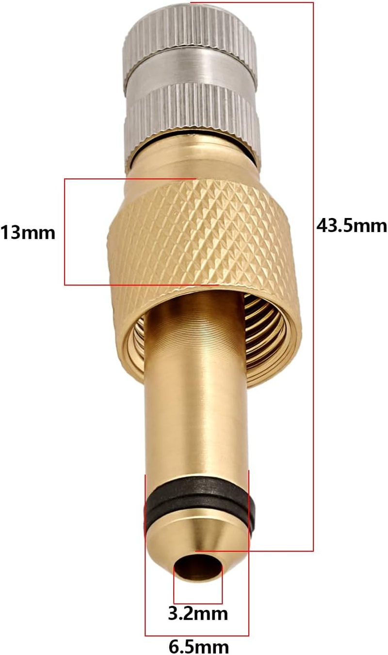 4 Pcs Tractor Valve Insert TRCH1 Brass Valve Stem Replacement Tractor Tire Repair Parts Core Valve Insert for Air Filling and Water Filling image number 1