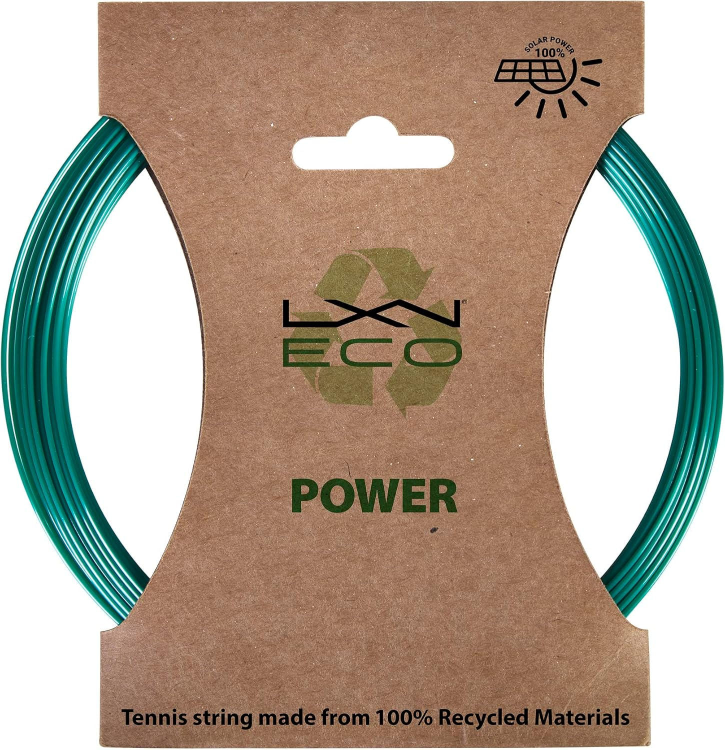 LUXILON ECO Power 125 Tennis String String, Single Tension/200M Reel, 100% Recycled Material image number 1