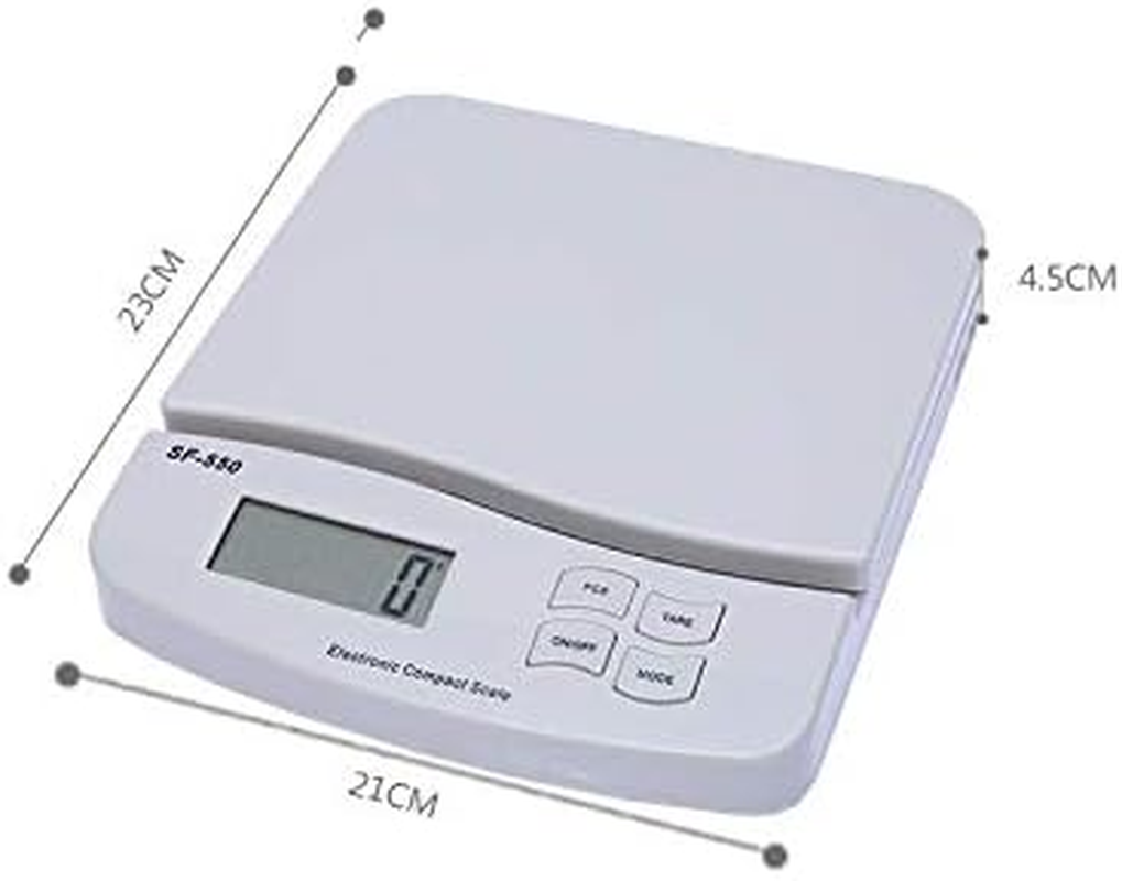 LCD Digital Scale Electronic 25Kg 1G Battery Operated Super Precise Accurate Reliable Coffee Scale Quick Responses for Weighing Spice Gold Medication Cake Home Kitchen Food (Black) - Black image number 3