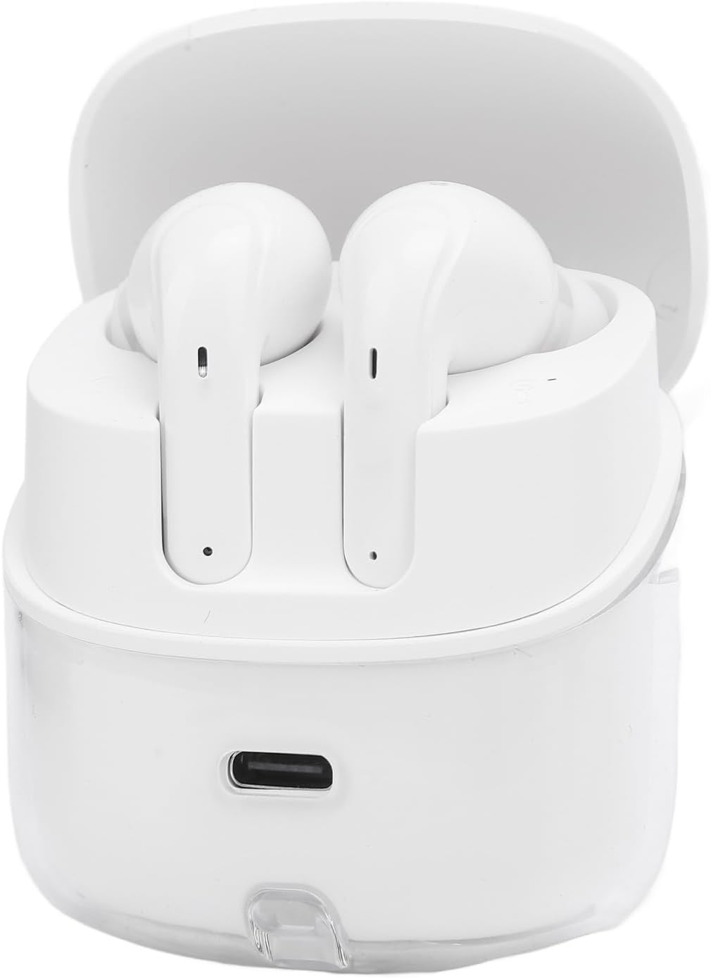 Dpofirs Wireless Earbuds Bluetooth Headphones for 2 Persons, 2025 Upgrade Earphones, Share the Music Experience with Your Friend, Real Time Battery Display image number 4