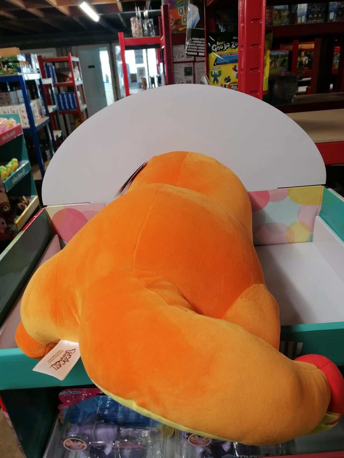 Pokemon 18" Sleeping Plush Charmander image number 6