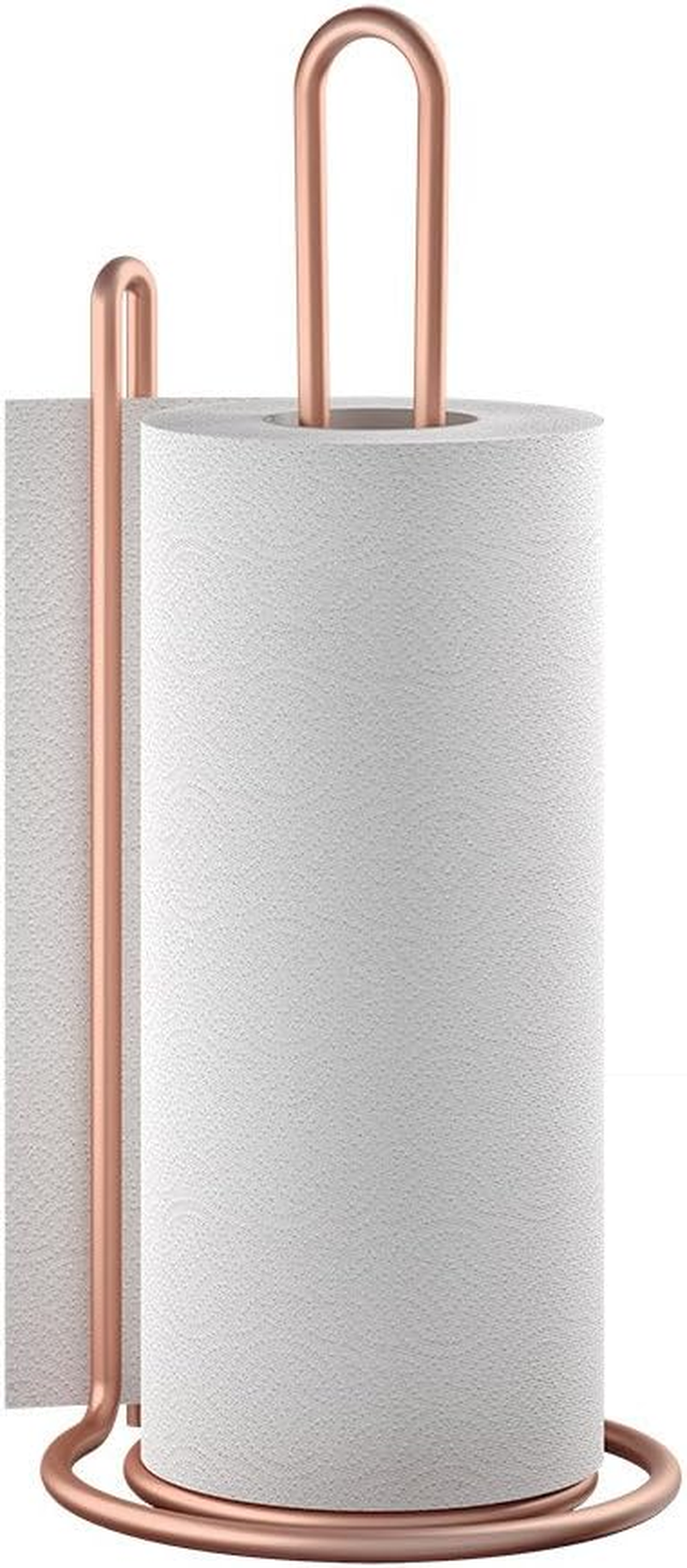 Metaltex Kitchen Roll Holder, Steel, Copper, 15 X 15 X 32 Cm image number 6