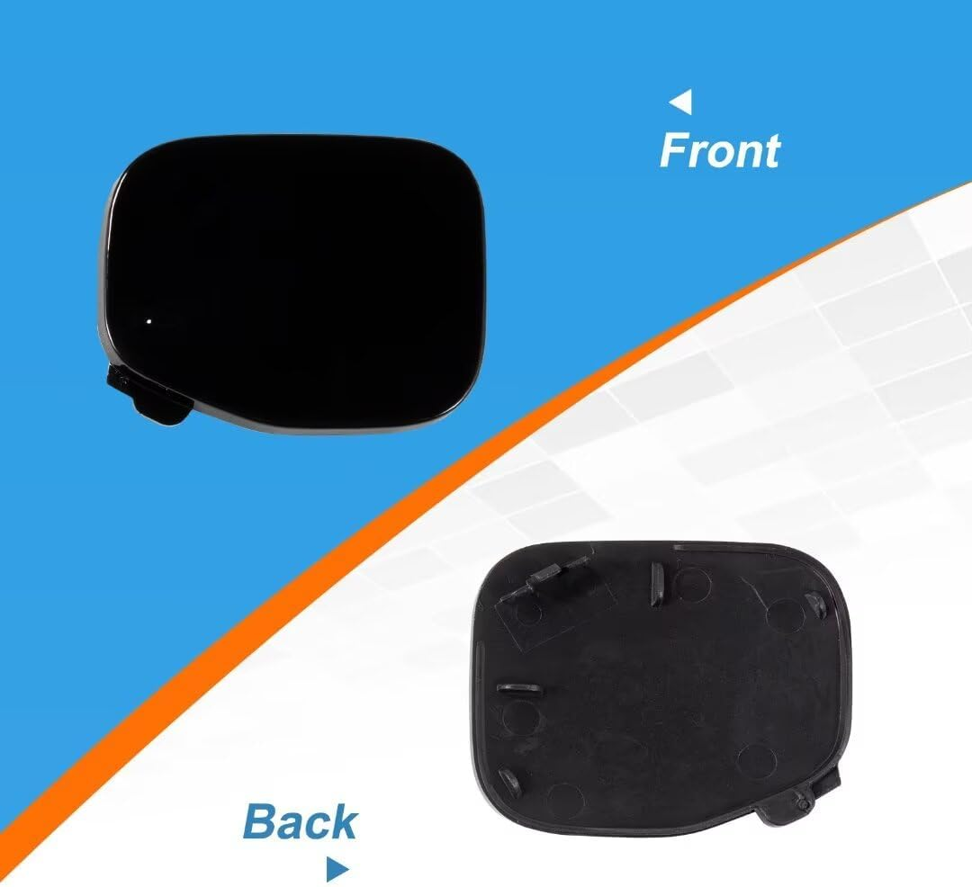 Car Front Bumper Tow Hook Cover Cap Towing Eye for Volvo XC40 2018 2019 2020 2021 2022 Trailer Cover Cap 39847993 Trailer Lid (Black) image number 4