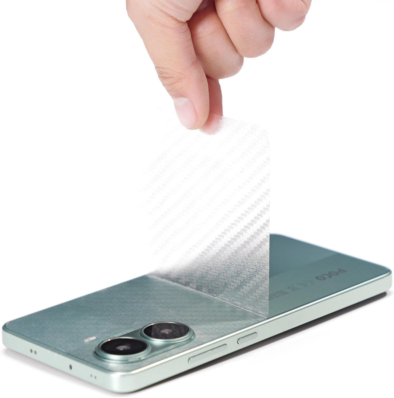 Ibywind 2 Pcs Screen Protector Compatible with Xiaomi Poco X7 Pro 5G 6.67",Tempered Glass,With 1Pc Camera Lens Protector,1Pc Back Film,Anti-Scratch,Bubble Free image number 4