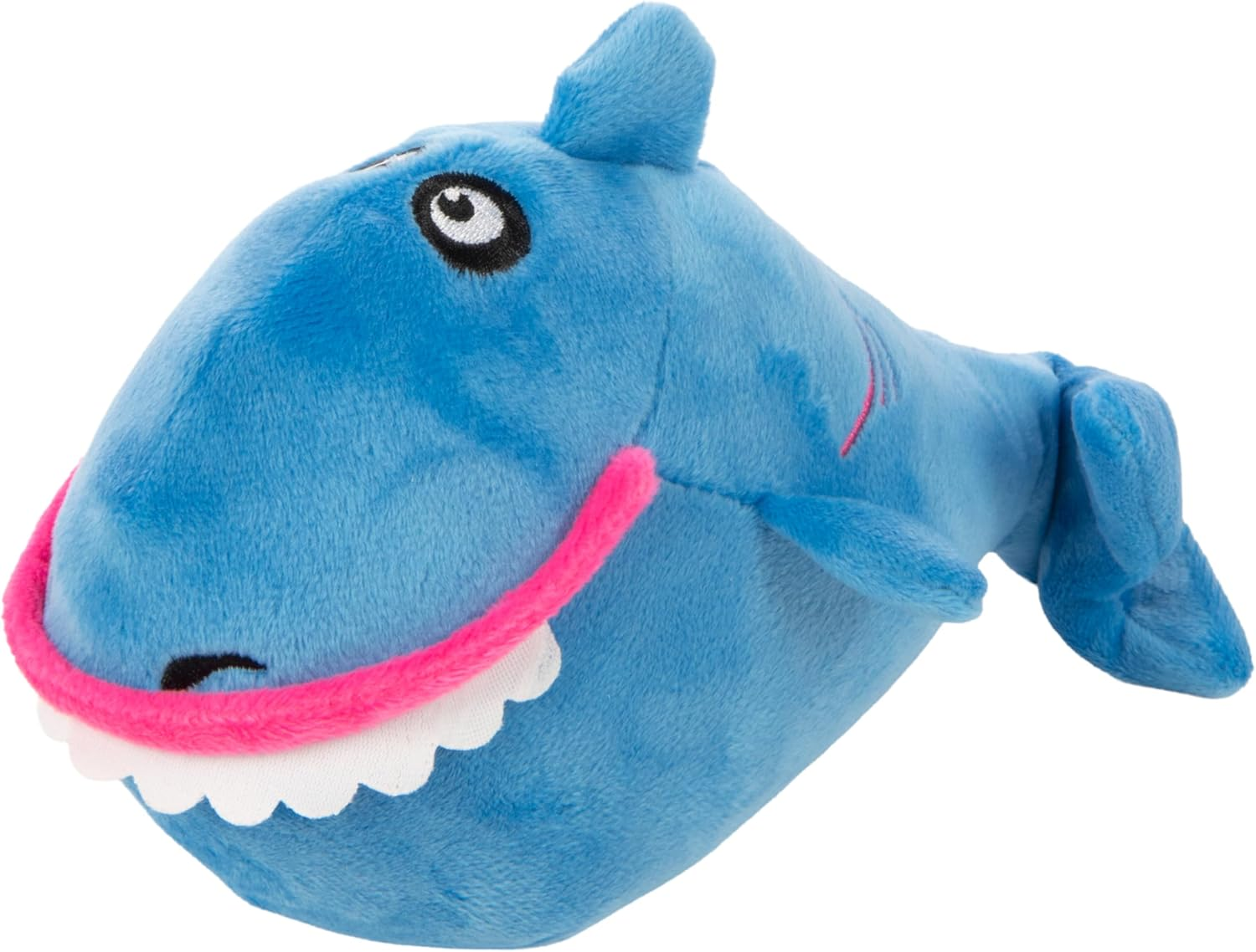 Godog, Action Plush Shark, Animated Squeaker Dog Toy, Bite-Activated Motion, Chew Resistant + Reinforced Seams image number 5