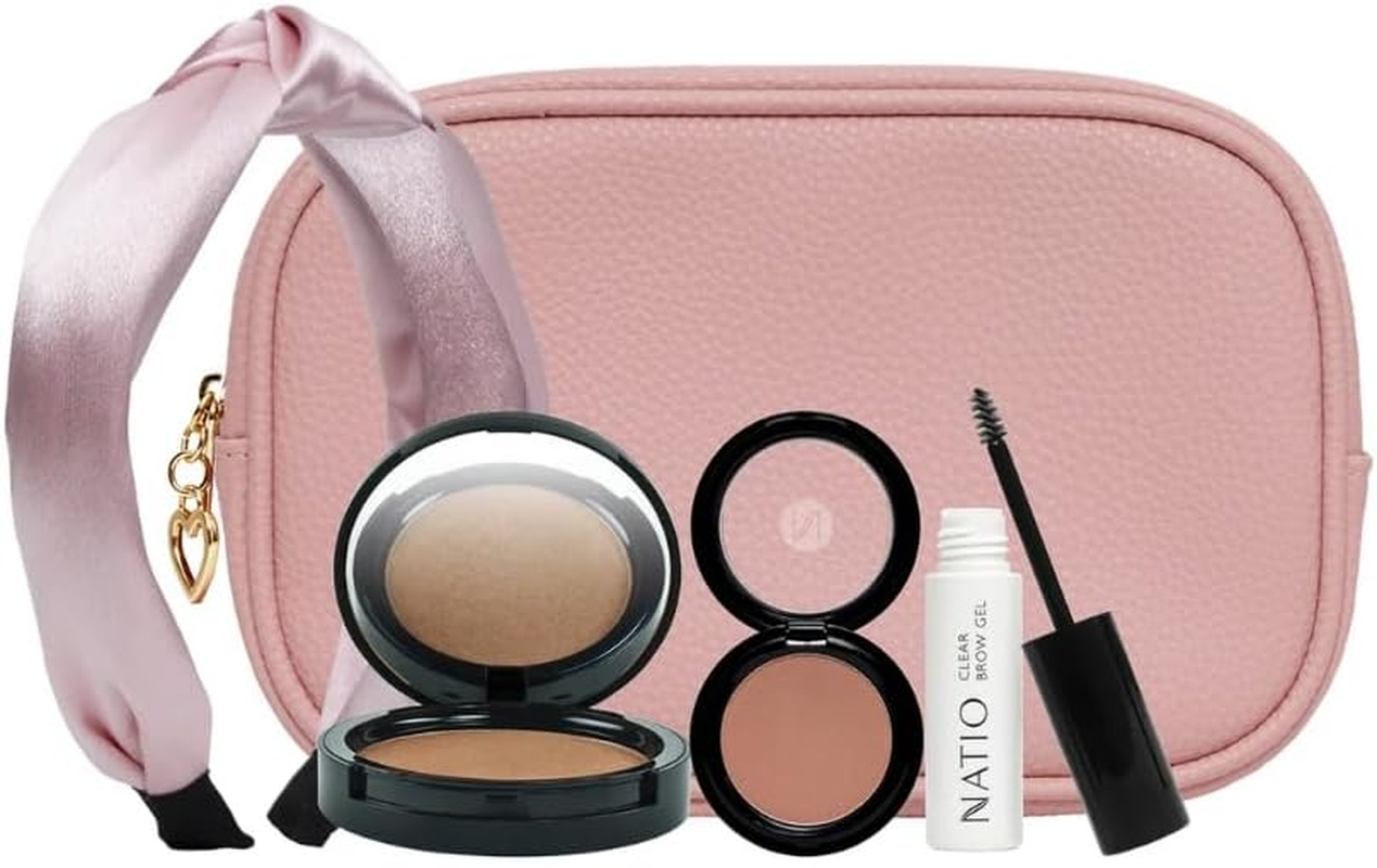 Natio Sunkissed Shimmer Makeup Set - Pink image number 1
