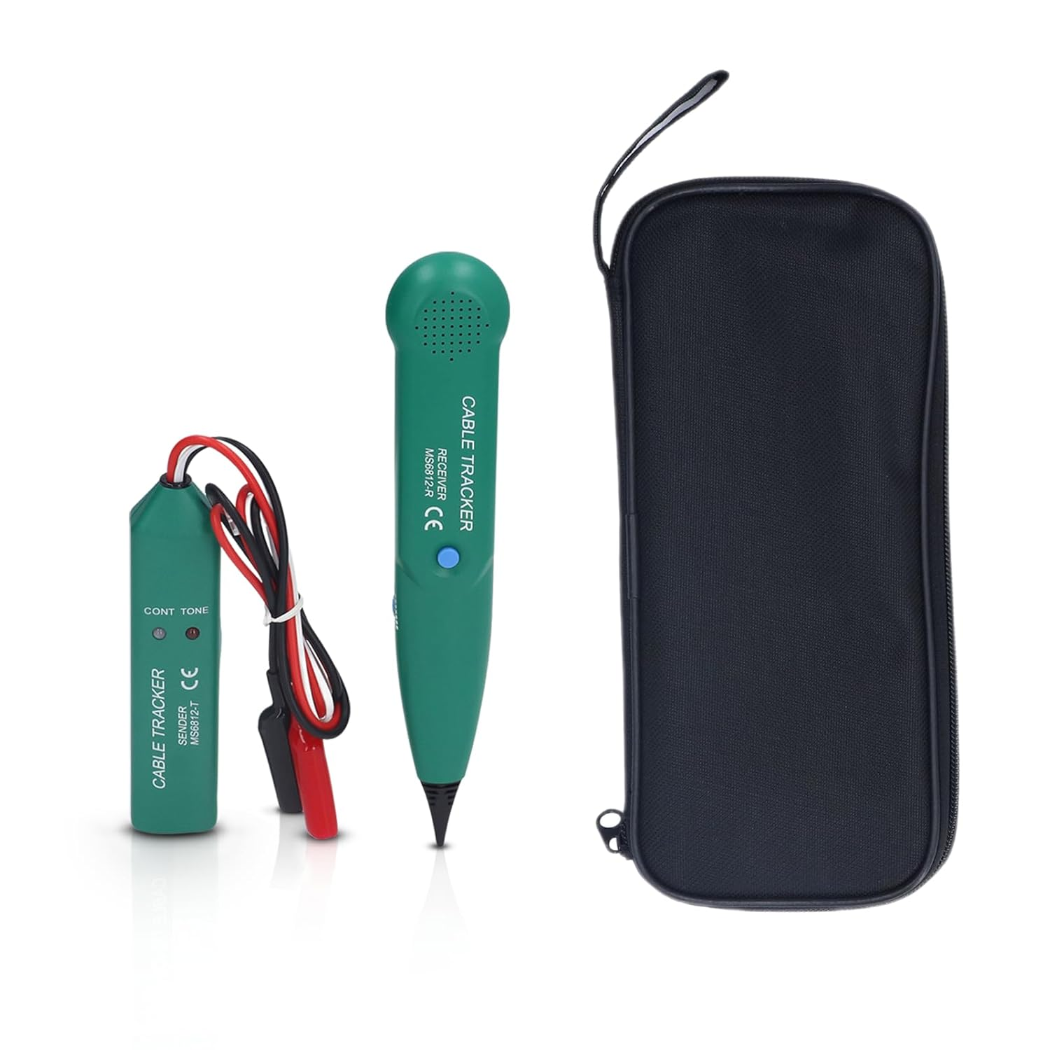 Cable Tracker, Professional Network Wire Tracker, Ethernet Tracker, Telephone Tone Generator, Circuit Breaker Finder, Electric, Automotive Wire Tracker Used to Detect and Identify and Inspect Cables. image number 1