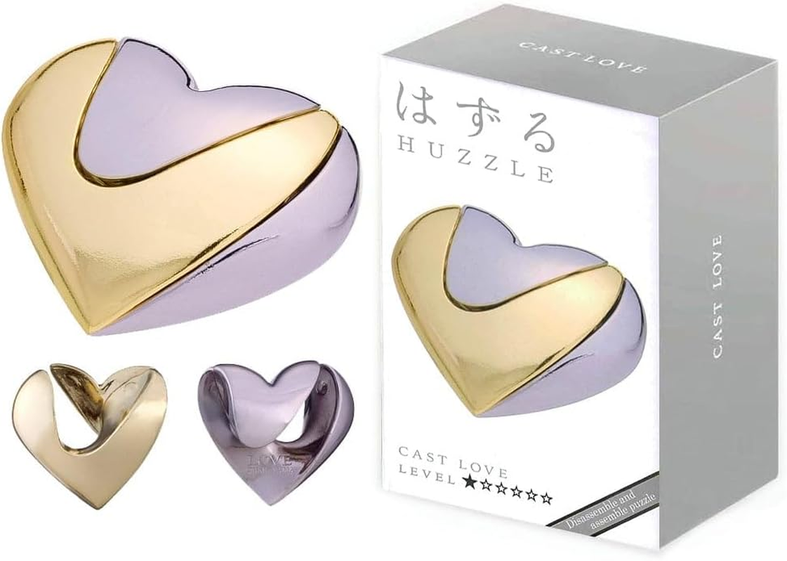 Hanayama Huzzle Level 1 Love Cast Puzzle