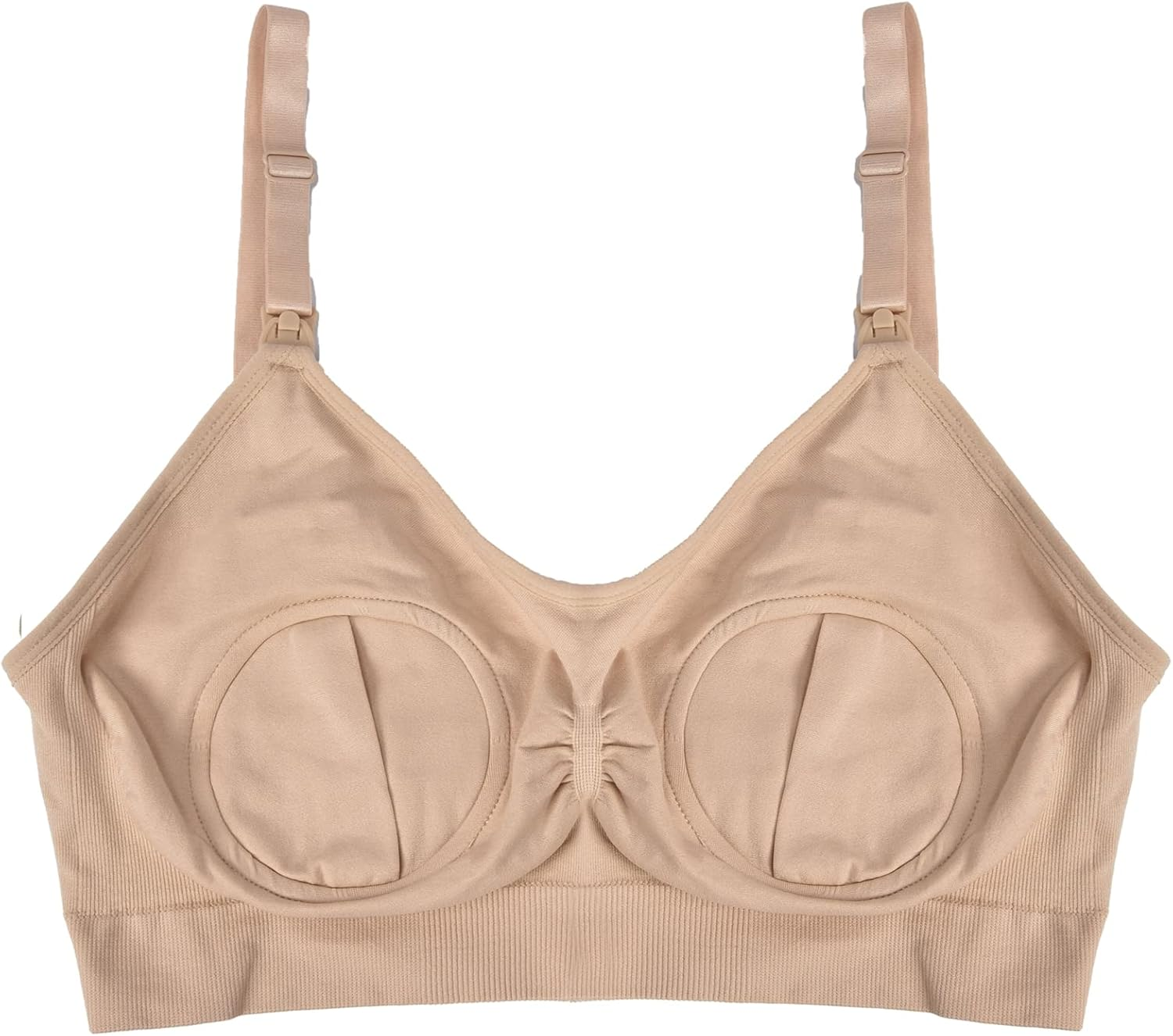 Hands Pumping Bra Wireless Nursing Bra Breastfeeding Women Underwear Bra