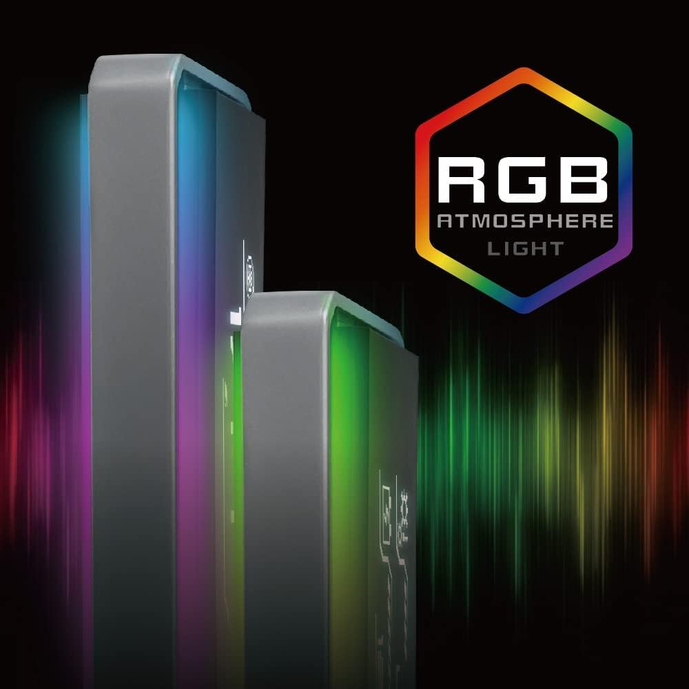 Shadow OBD2 Digital Gauge Display D-Meter 2 - Compact & Futuristic, Vibrant RGB & ARGB Ambient Rainbow Backlight, Multi-Functional Meter for 12V & 48V Newer Cars image number 1