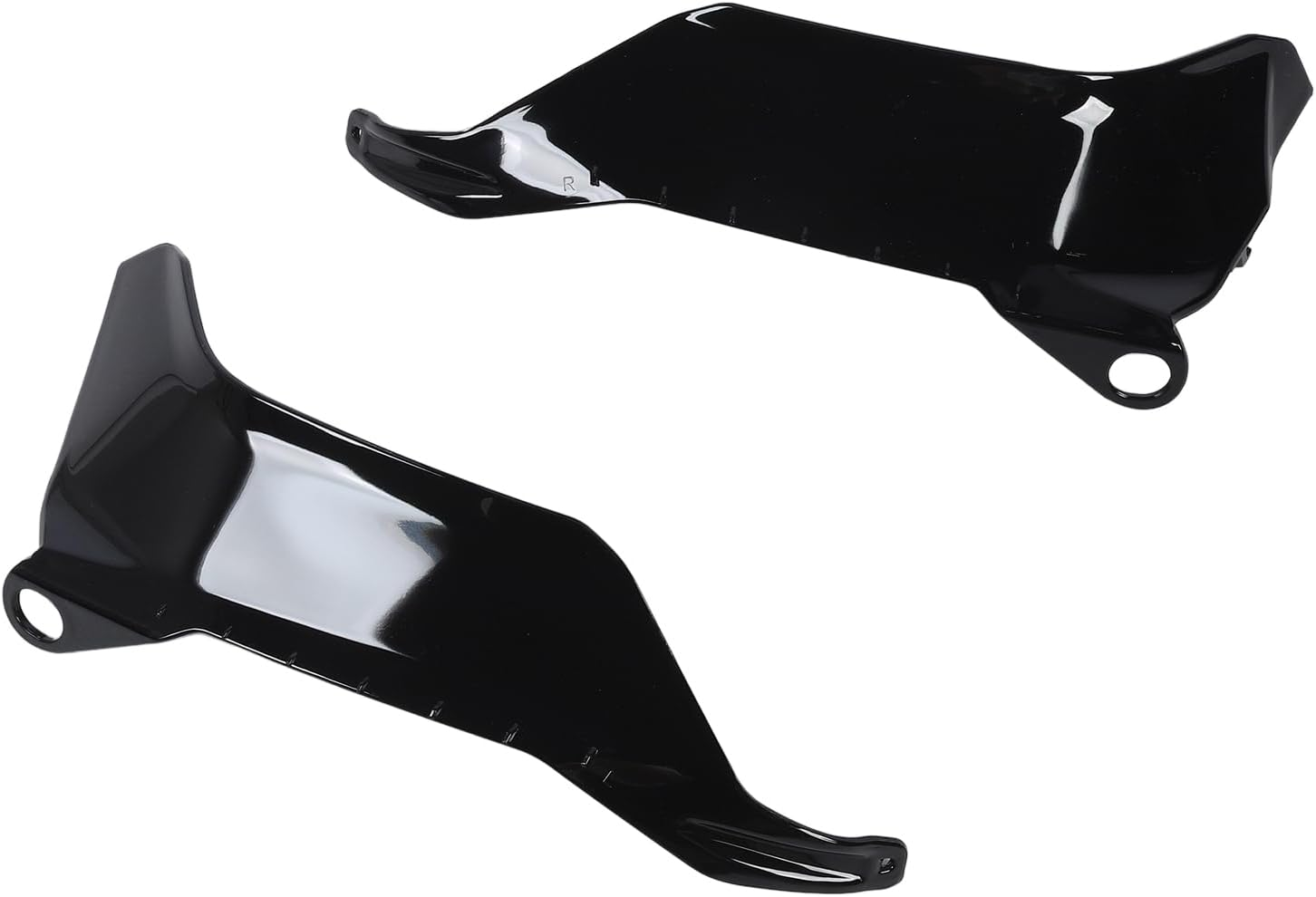 YDRCESMI1 Pair Motorcycle Handguard Enhanced Comfort High Strength Sturdy Hand Guard Shielding Protector Cover for R1300GS Windshielding Handlebar Protector for Riding Safety (Black) image number 4