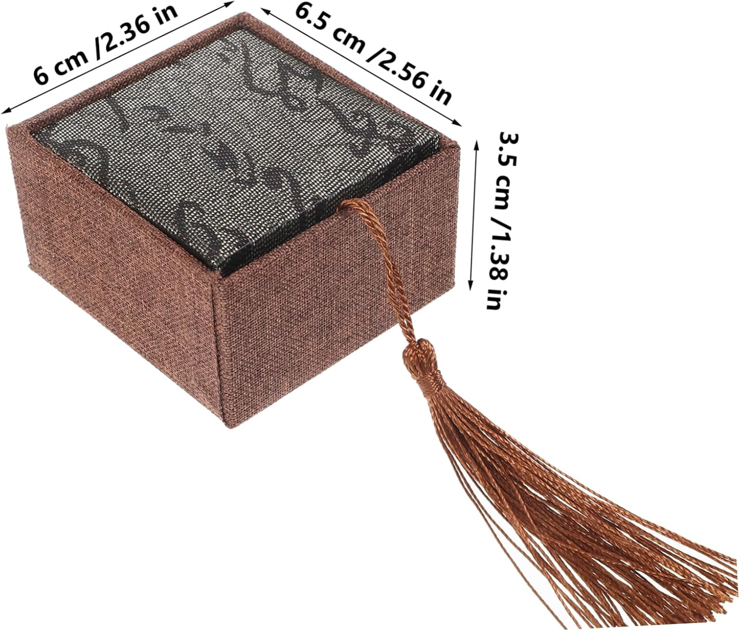 Baby Keepsake Holder Fetal Hair Box and Kids Teeth Keepsake Organizer Glass Set of 3 for Newborn Memory Collection Random Style image number 3