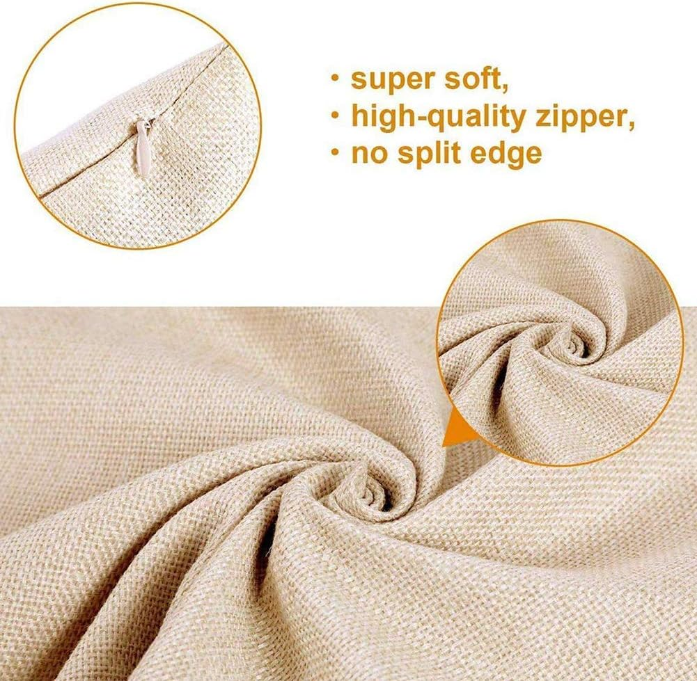 Jasfura Set of 4 Bohemia Teal Throw Pillow Covers 18X18 Inch Ocean Decorative Couch Pillow Cases Sea Cotton Linen Case Tuquoise Coastal Square Cushion Covers for Sofa, Bed and Car (Green Wave) image number 5