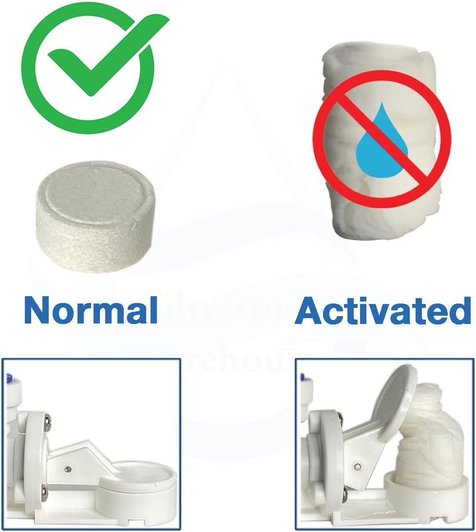 18Mm 10, 25, or 50 Pack Leak Stop Valve Replacement Pads, US Company! Support American Businesses! for Automatic Leak Detectors, Water Stop Valves, under Sink RO Reverse Osmosis, Filtration (10-Pack) image number 4