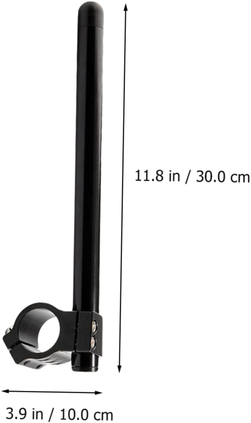 Anneome Cnc Aluminum Alloy Motorcycle Clip on Handlebar Fork Clamp 41Mm Black Pair Universal Racing Street Bike Accessories image number 3