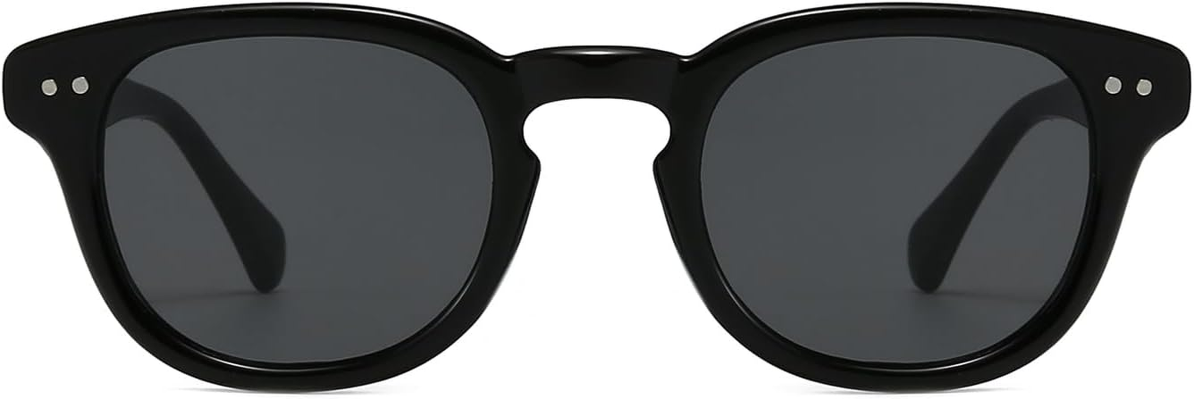 LJCZKA Retro round Sunglasses for Men Women Vintage Small round Sunglasses Classic Circle Trendy Shades UV400 Protection