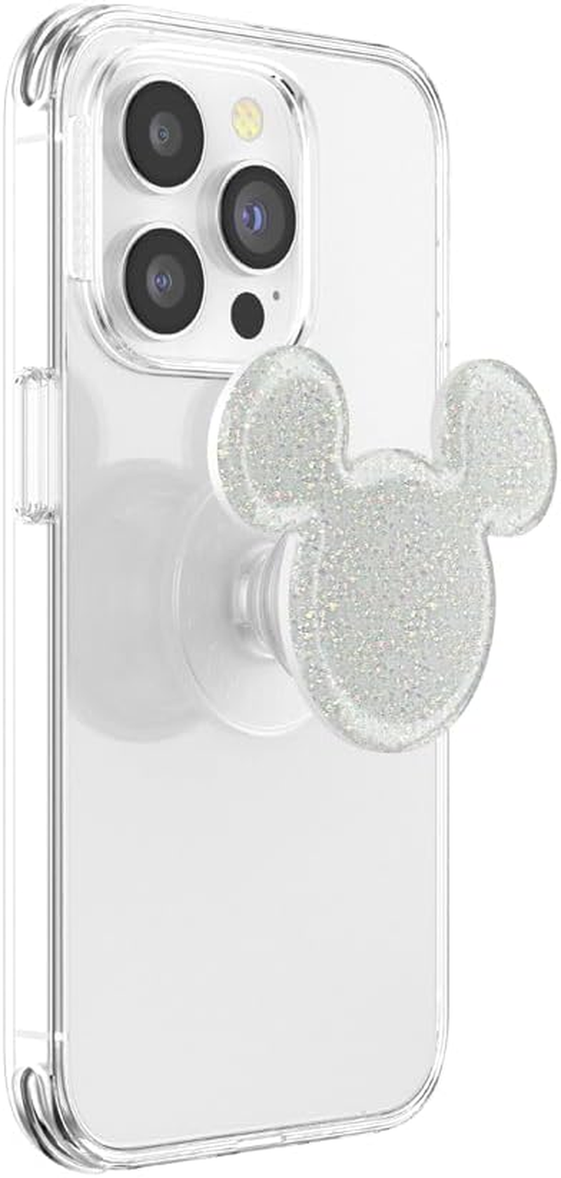 Popsockets ​​​​ Phone Grip with Expanding Kickstand, Disney - Earridescent Mickey White image number 1