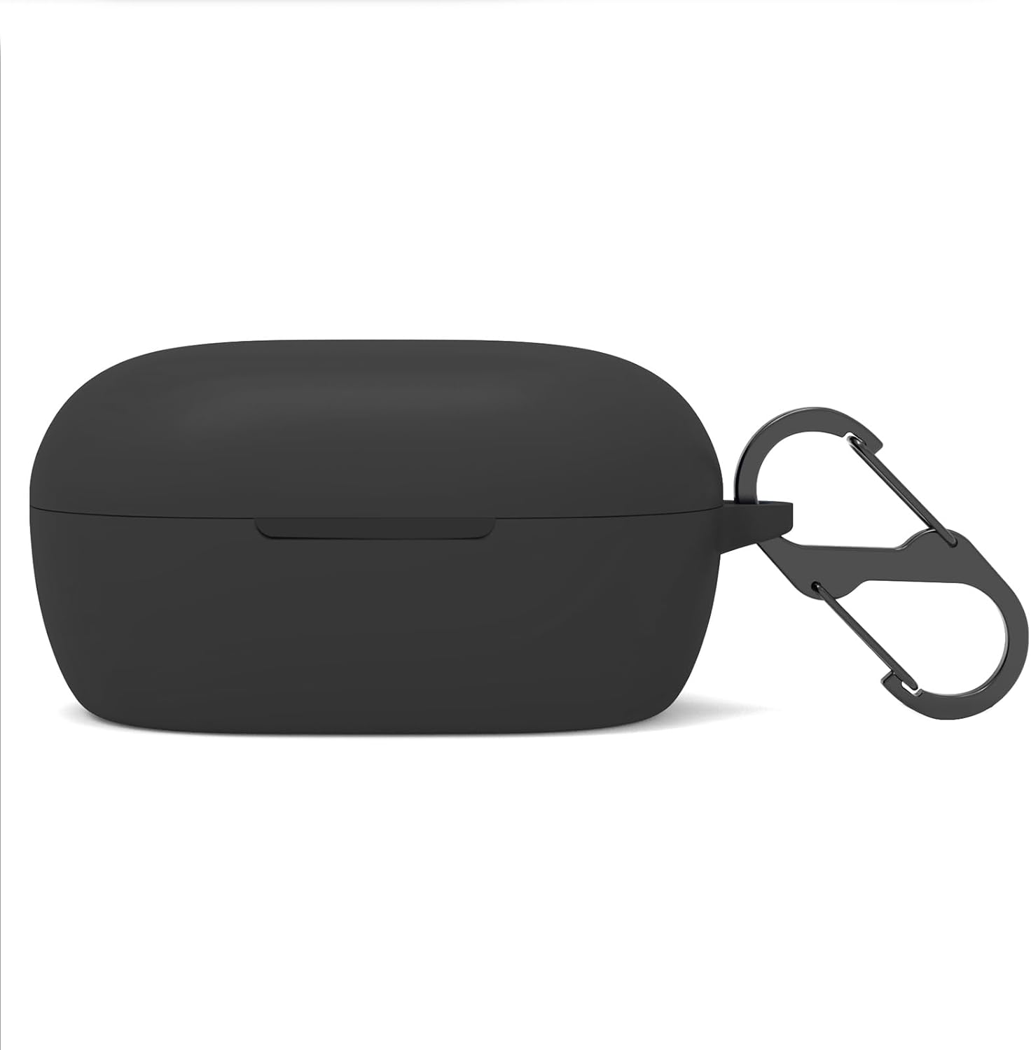 Haotop Soft Silicone Protective Case Cover Compatible for Bose New Quietcomfort Earbuds 2024 (Black)