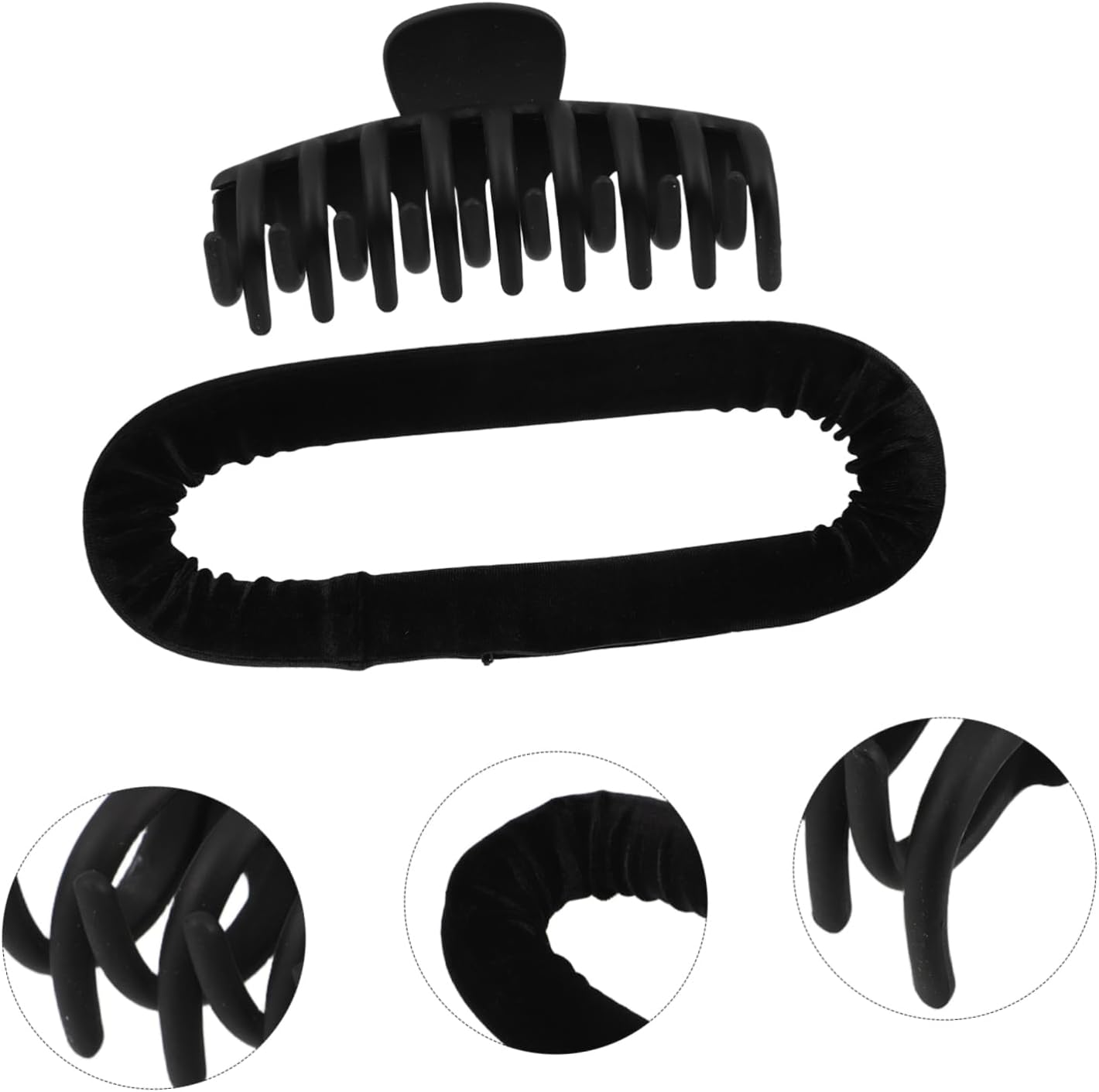 Ipetboom Cushioning Foam Curler Heatless Curl Heatless Curler Sponge Clip Rollers image number 6