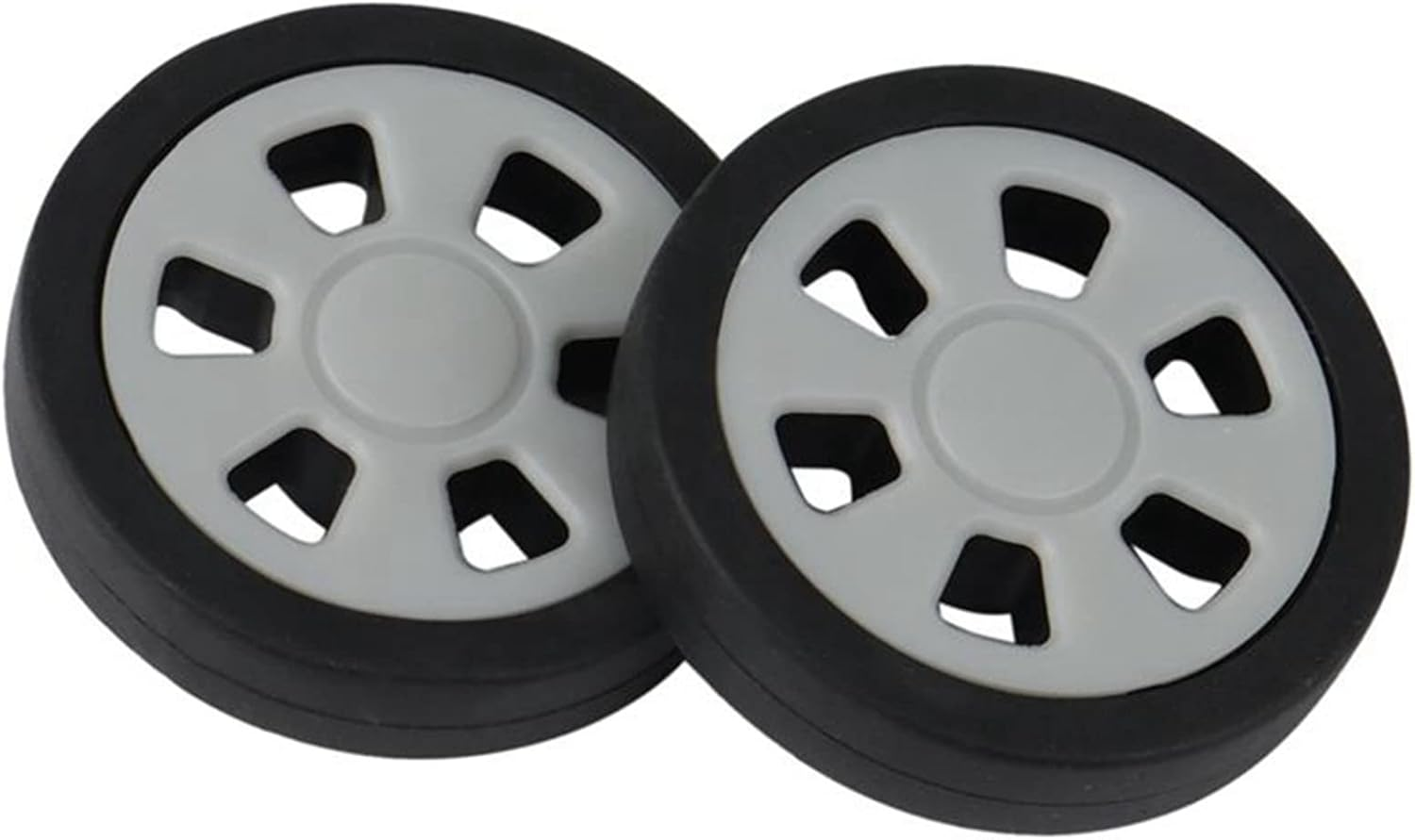 32X Luggage Accessories Wheels Aircraft Suitcase Pulley Rollers Mute Wheel Wear- Parts Repair 55X12Mm